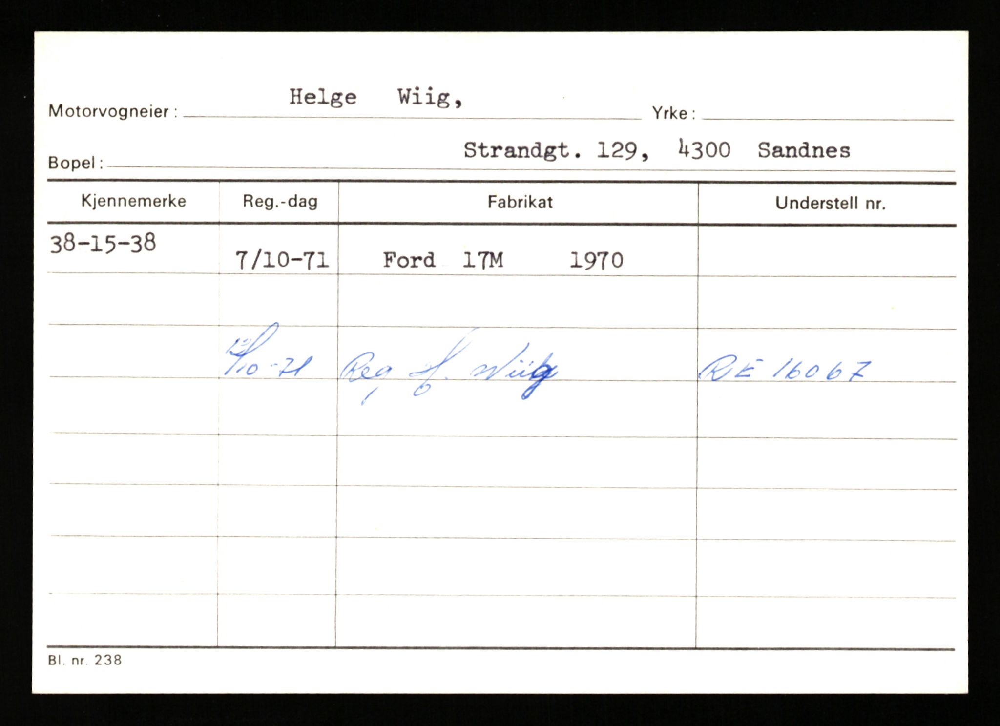 Stavanger trafikkstasjon, SAST/A-101942/0/G/L0012: Registreringsnummer: 363571 - 800000, 1930-1971, s. 227