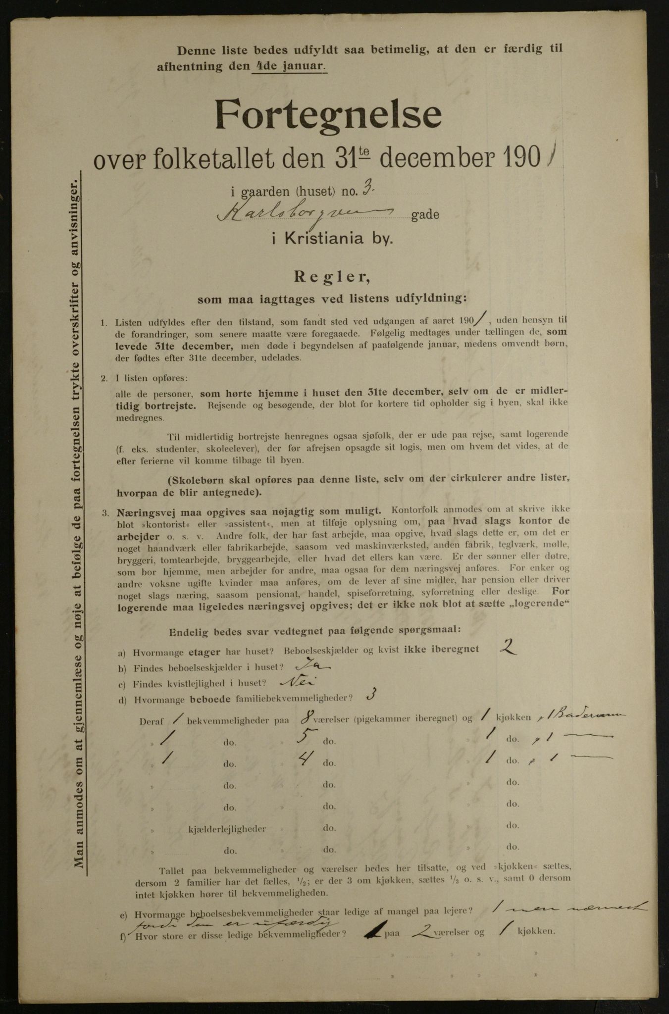 OBA, Kommunal folketelling 31.12.1901 for Kristiania kjøpstad, 1901, s. 7651