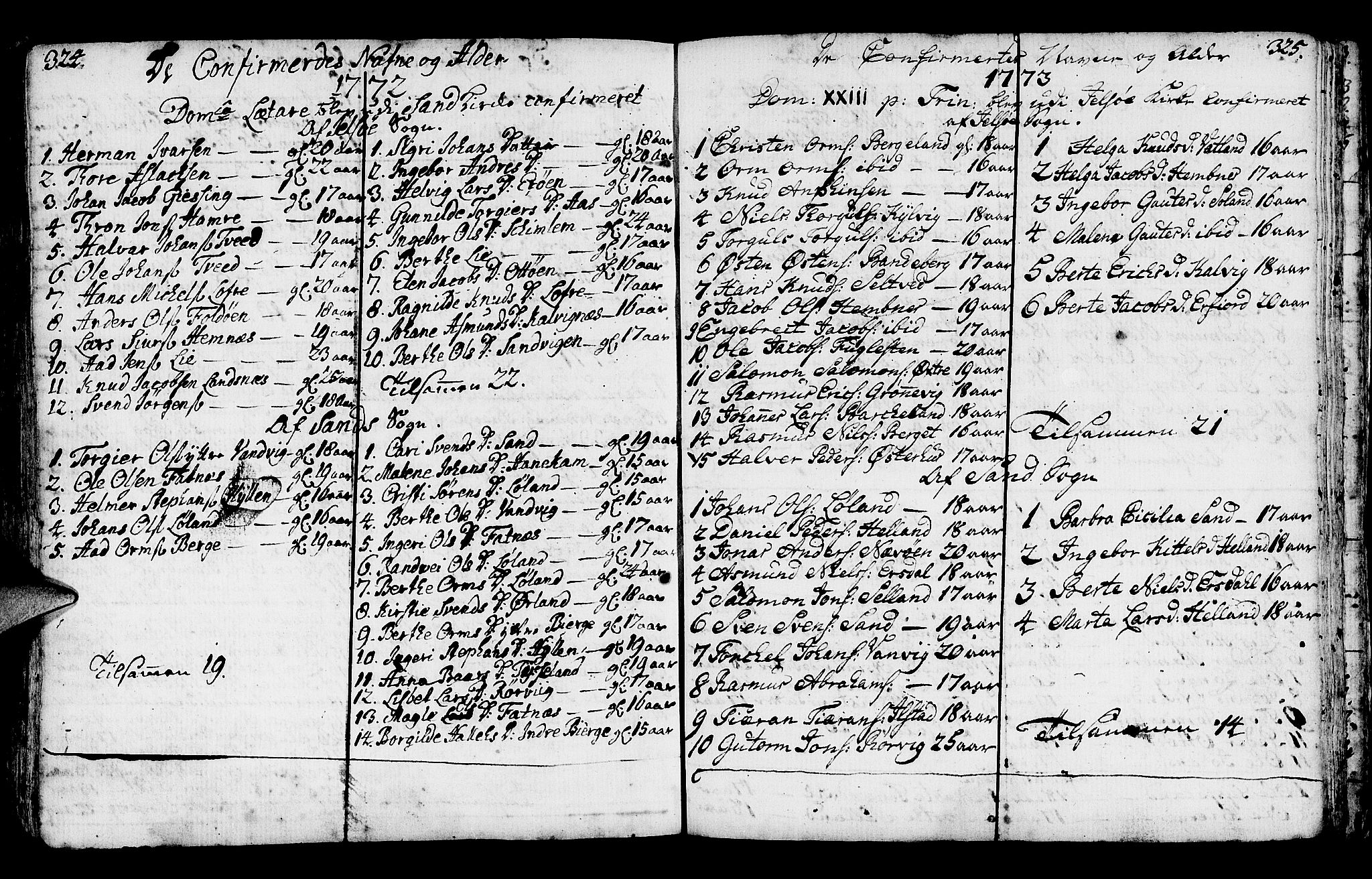 Jelsa sokneprestkontor, SAST/A-101842/01/IV: Ministerialbok nr. A 3, 1768-1796, s. 324-325