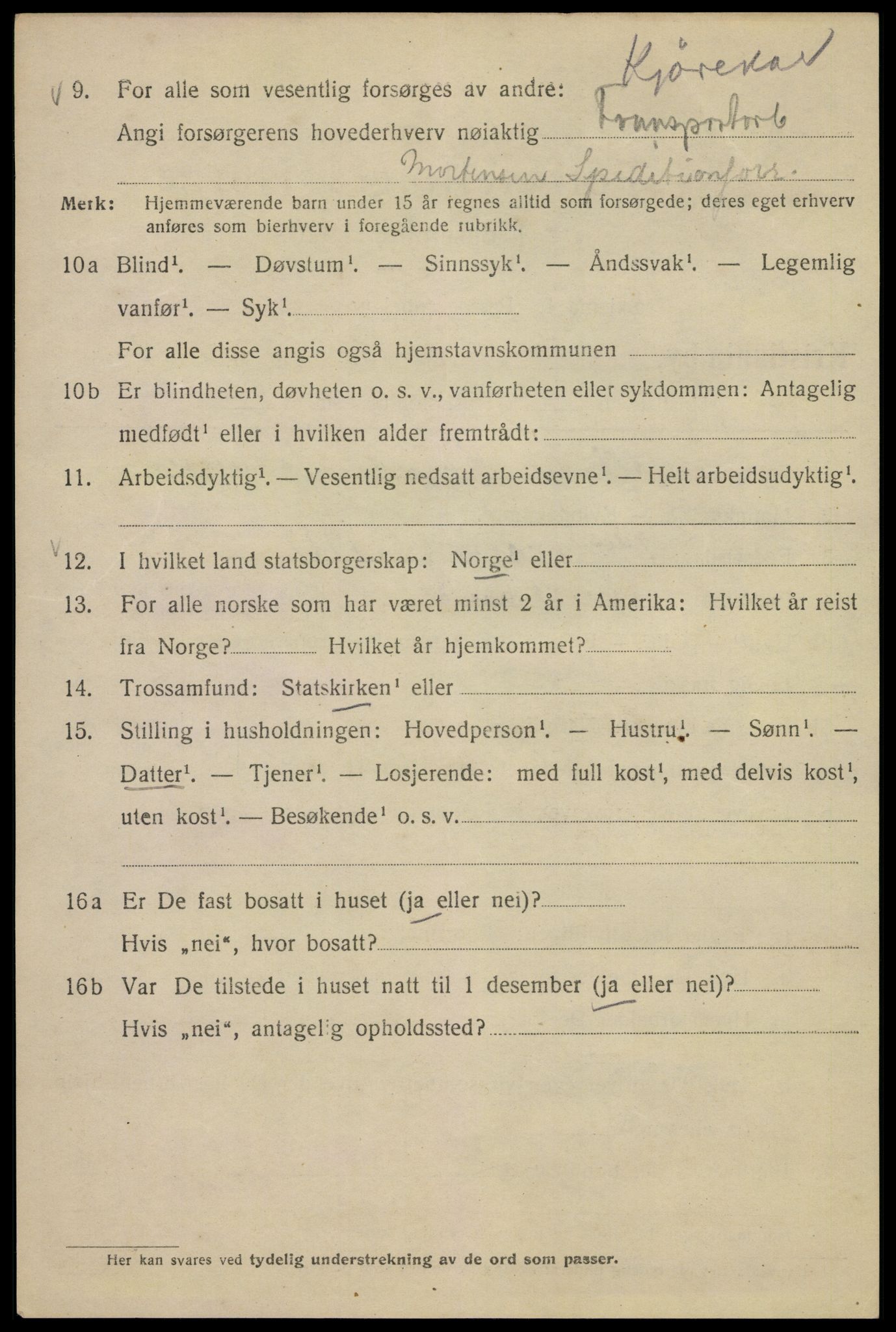 SAO, Folketelling 1920 for 0301 Kristiania kjøpstad, 1920, s. 528006