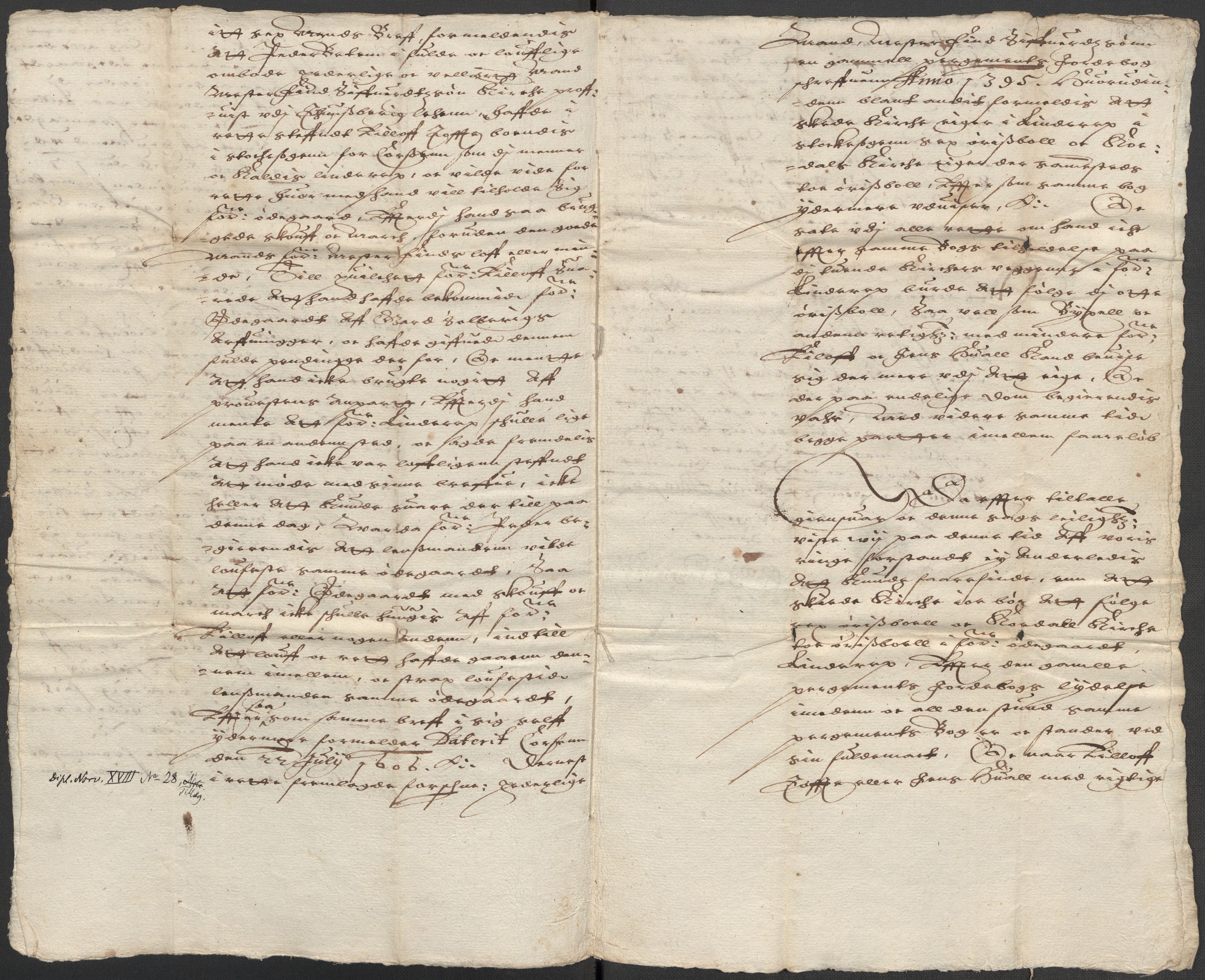 Riksarkivets diplomsamling, AV/RA-EA-5965/F15/L0021: Prestearkiv - Vestfold, 1573-1858, s. 207