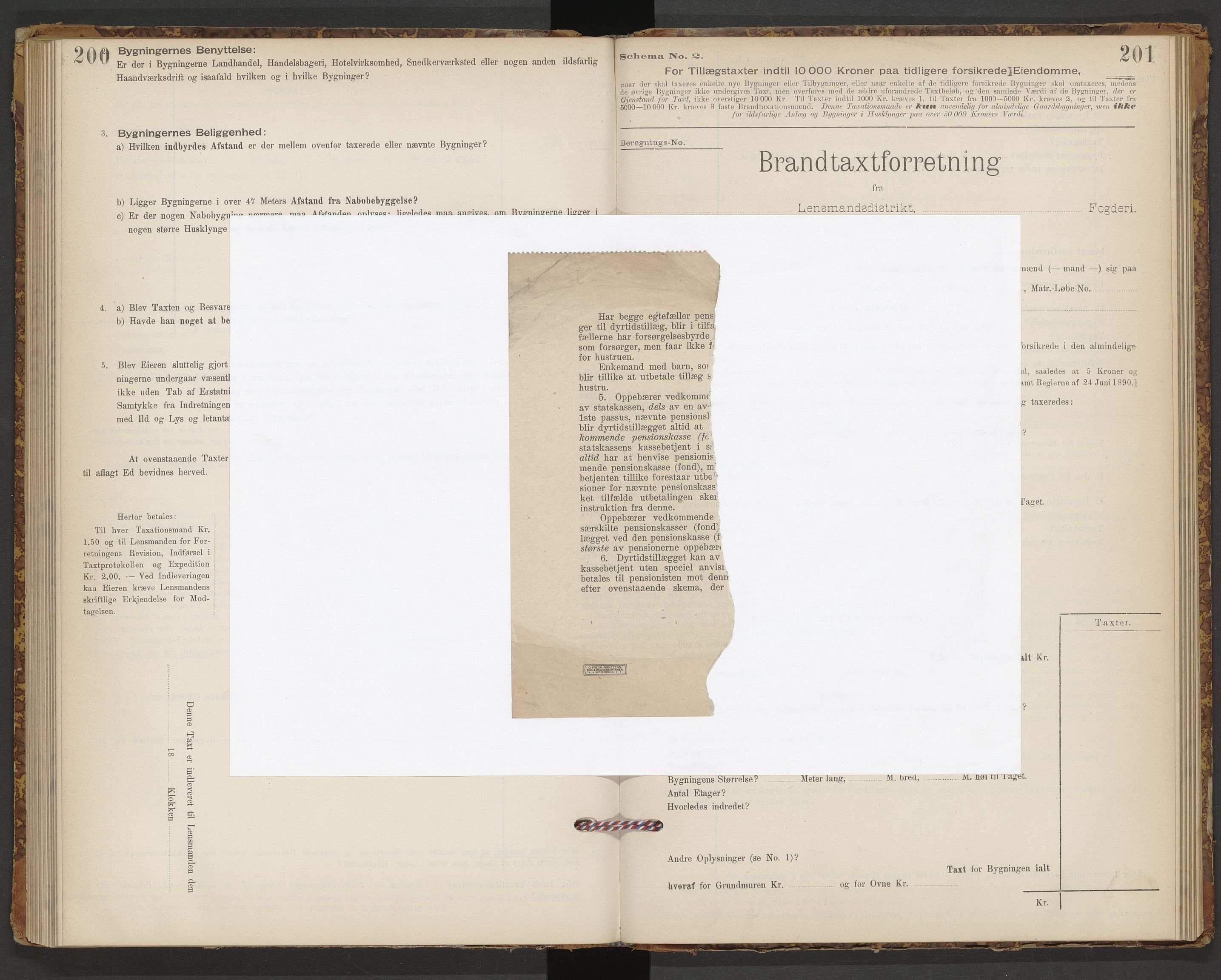 Norges Brannkasse Volda, AV/SAT-A-5488/F/Fb/L0001: Branntakstprotokoll, 1905-1944