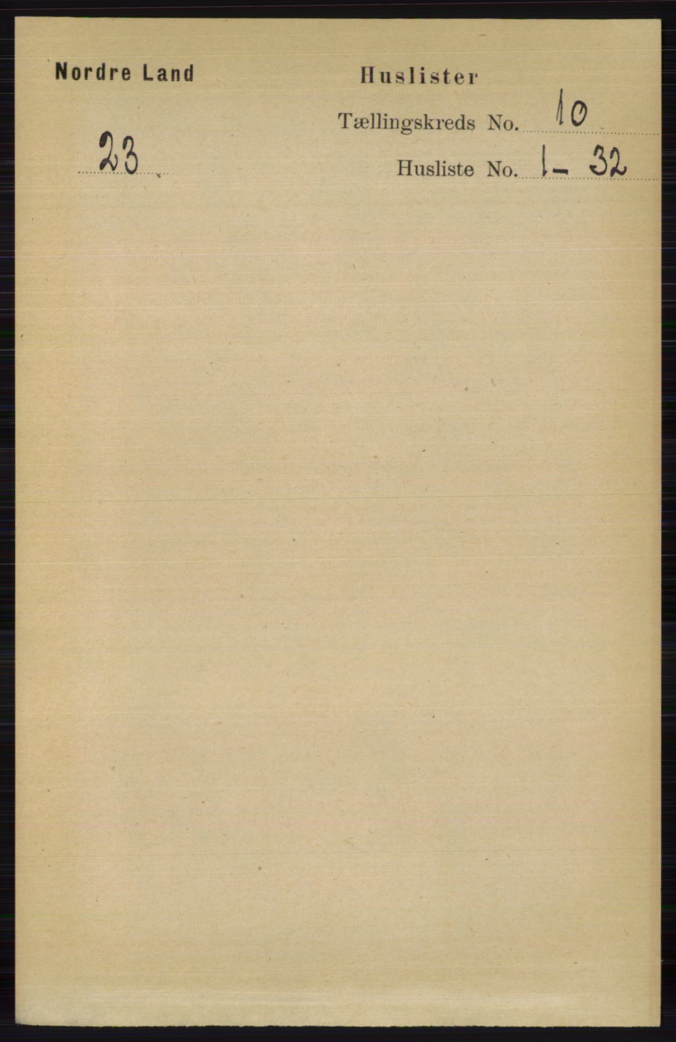 RA, Folketelling 1891 for 0538 Nordre Land herred, 1891, s. 2770
