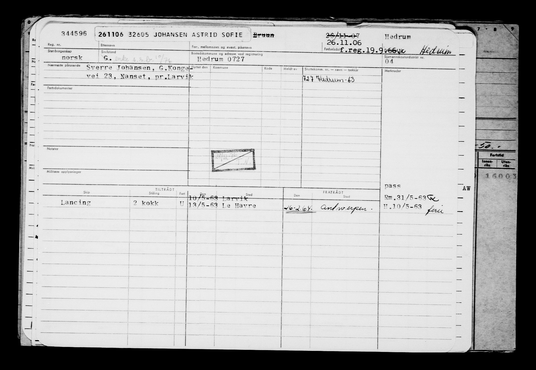 Direktoratet for sjømenn, AV/RA-S-3545/G/Gb/L0068: Hovedkort, 1906, s. 290