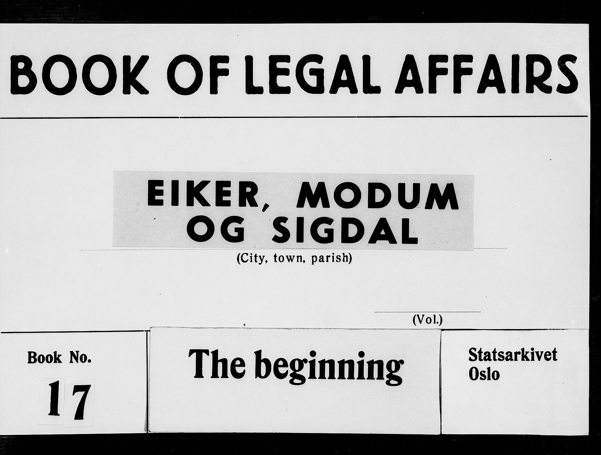 Eiker, Modum og Sigdal sorenskriveri, SAKO/A-123/F/Fa/Faa/L0017: Tingbok, 1682