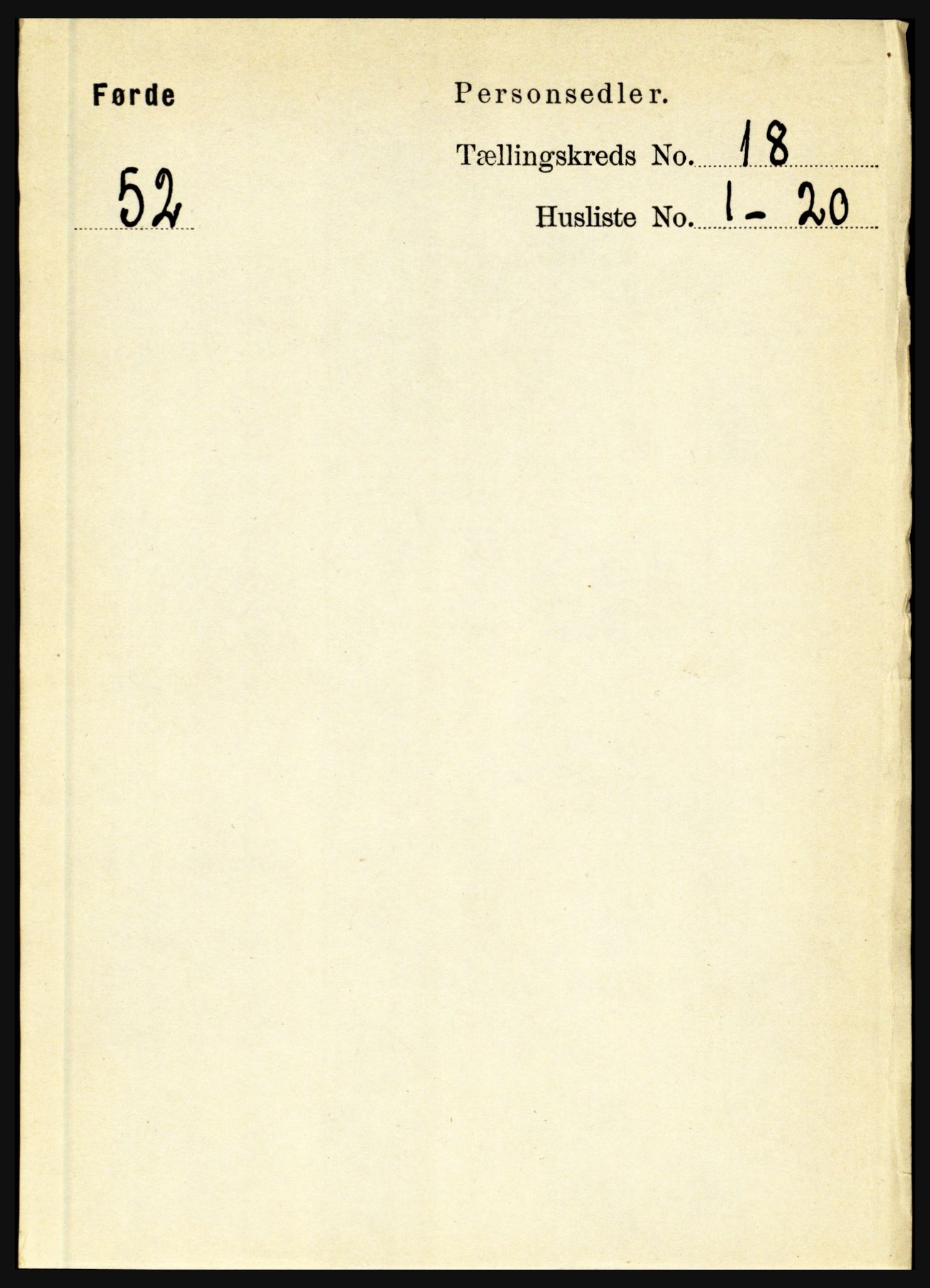 RA, Folketelling 1891 for 1432 Førde herred, 1891, s. 6367