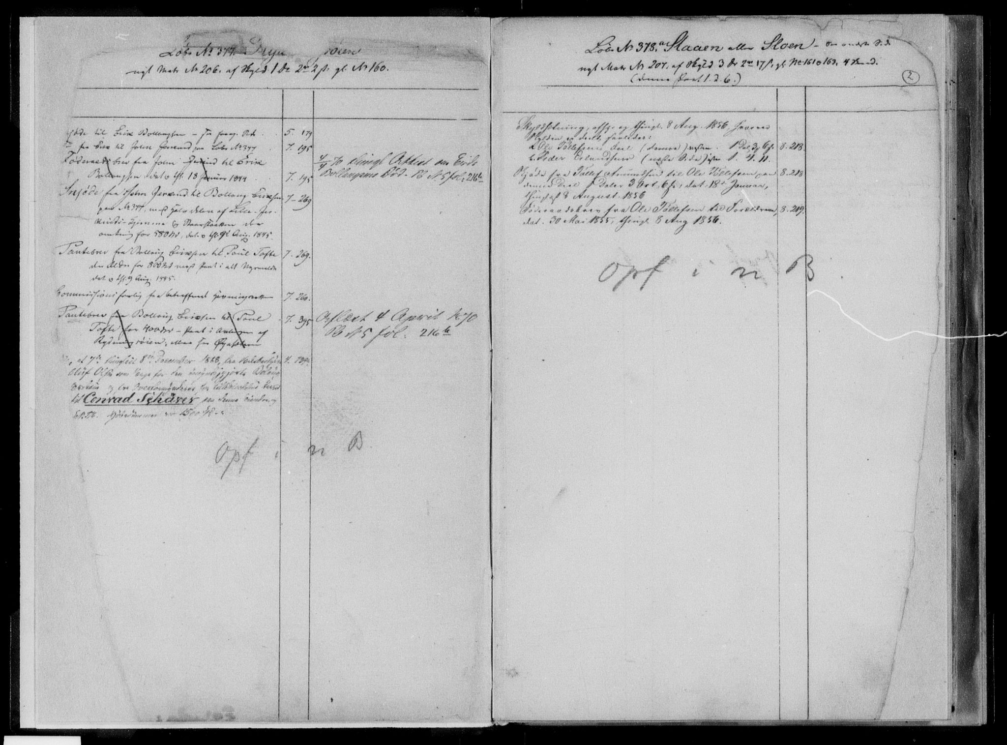 Nord-Østerdal tingrett, SAH/TING-020/H/Ha/Haf/L0026: Panteregister nr. 1, 1820-1870, s. 2