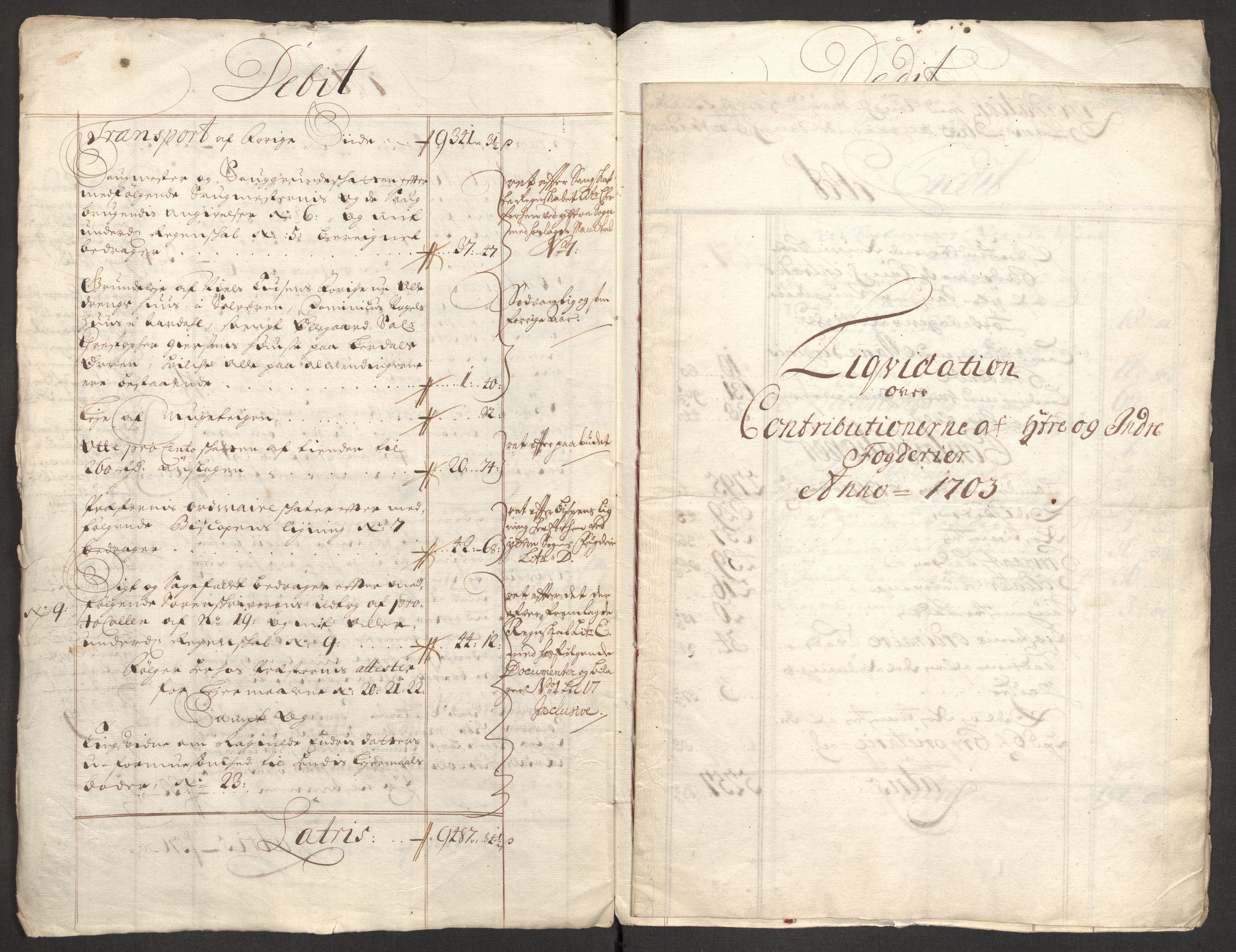 Rentekammeret inntil 1814, Reviderte regnskaper, Fogderegnskap, AV/RA-EA-4092/R52/L3313: Fogderegnskap Sogn, 1703-1704, s. 9