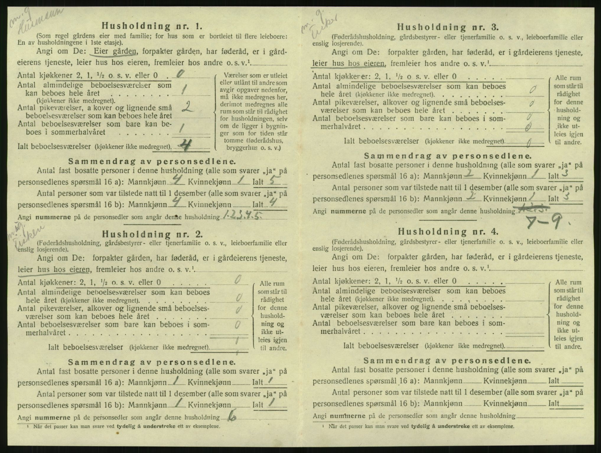 SAT, Folketelling 1920 for 1822 Leirfjord herred, 1920, s. 36