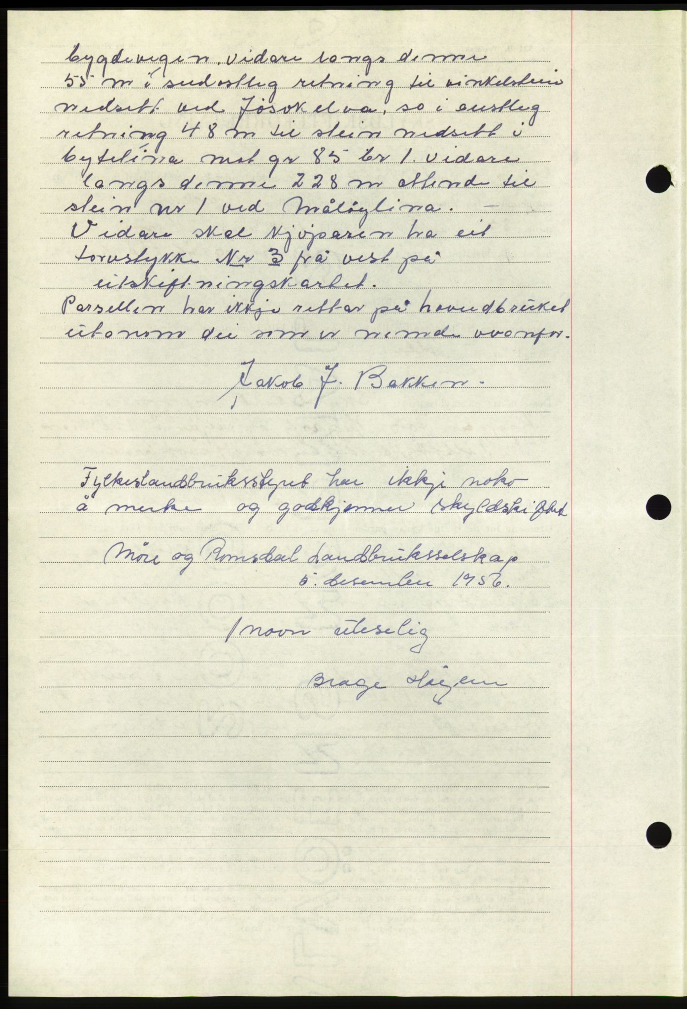 Søre Sunnmøre sorenskriveri, AV/SAT-A-4122/1/2/2C/L0105: Pantebok nr. 31A, 1956-1957, Dagboknr: 2790/1956