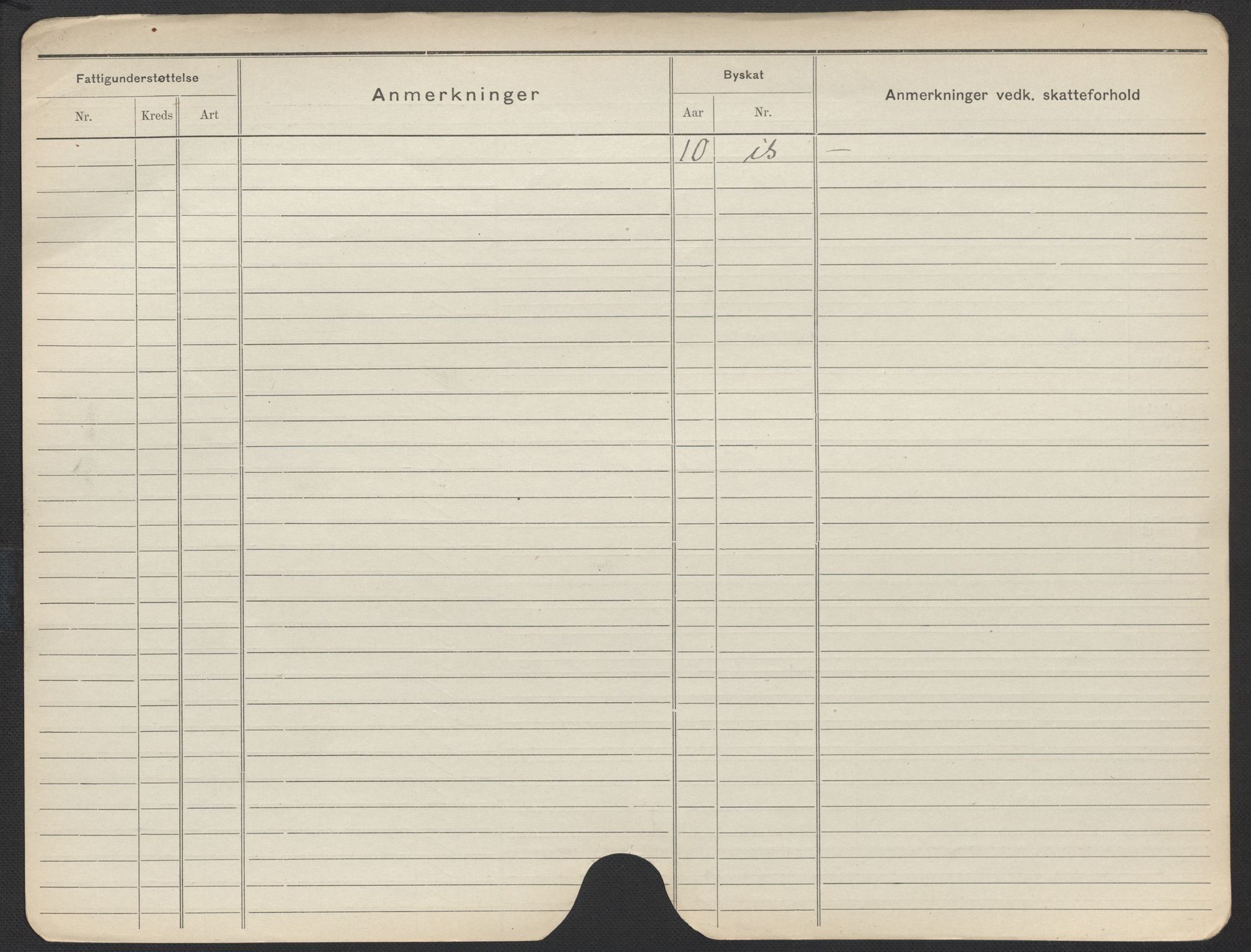 Oslo folkeregister, Registerkort, AV/SAO-A-11715/F/Fa/Fac/L0018: Kvinner, 1906-1914, s. 68b