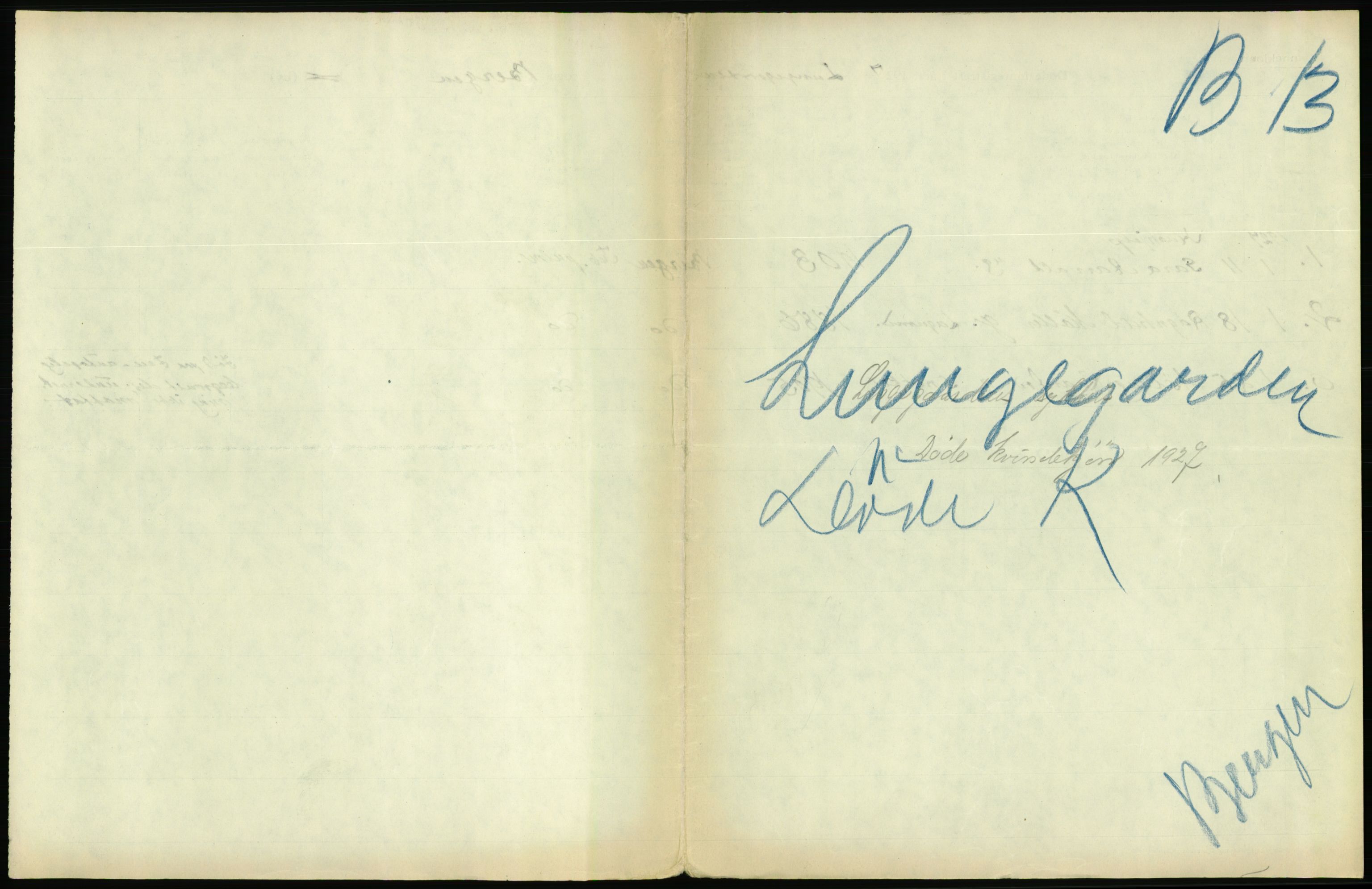 Statistisk sentralbyrå, Sosiodemografiske emner, Befolkning, AV/RA-S-2228/D/Df/Dfc/Dfcg/L0028: Bergen: Gifte, døde., 1927, s. 493