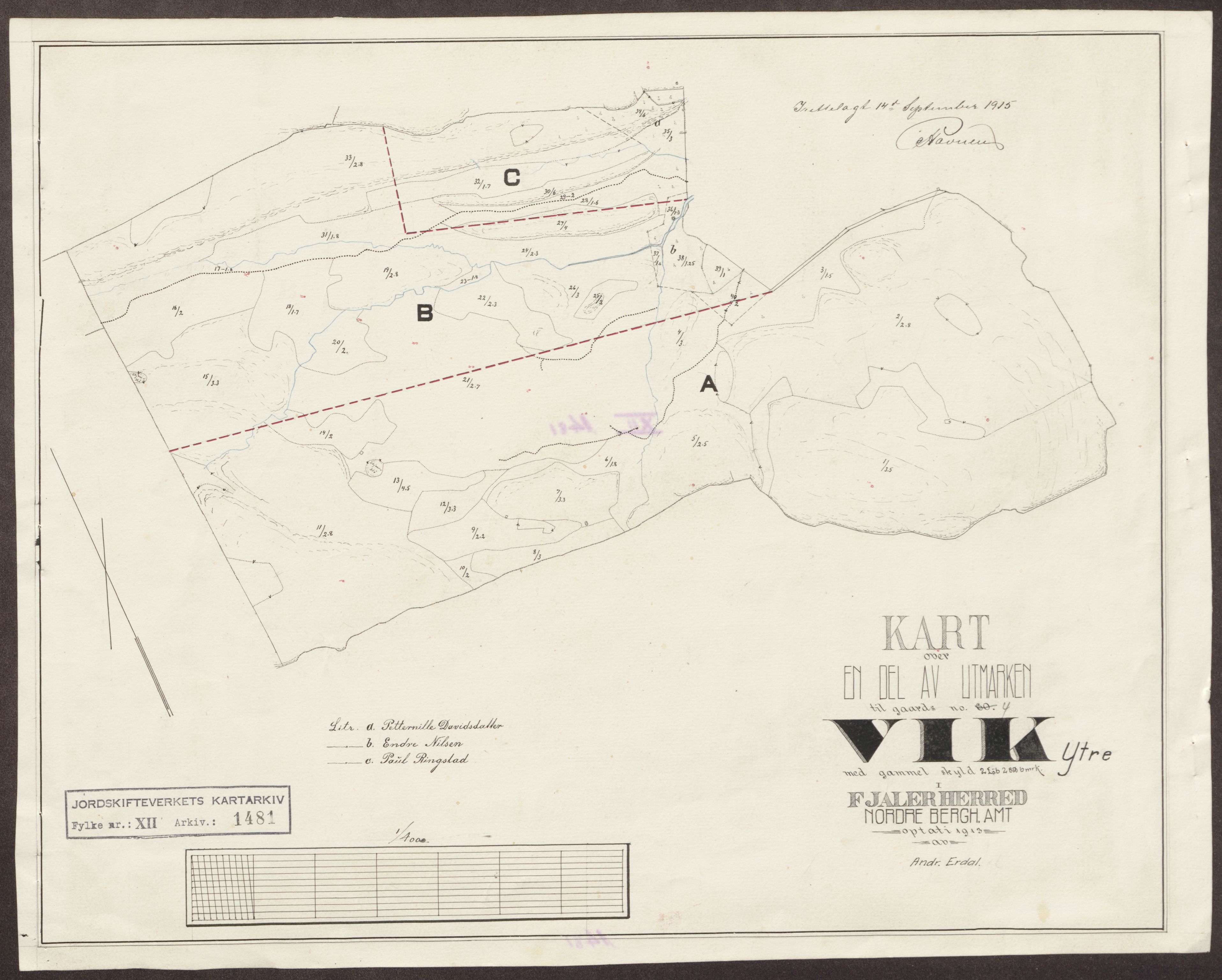 Jordskifteverkets kartarkiv, AV/RA-S-3929/T, 1859-1988, s. 1682