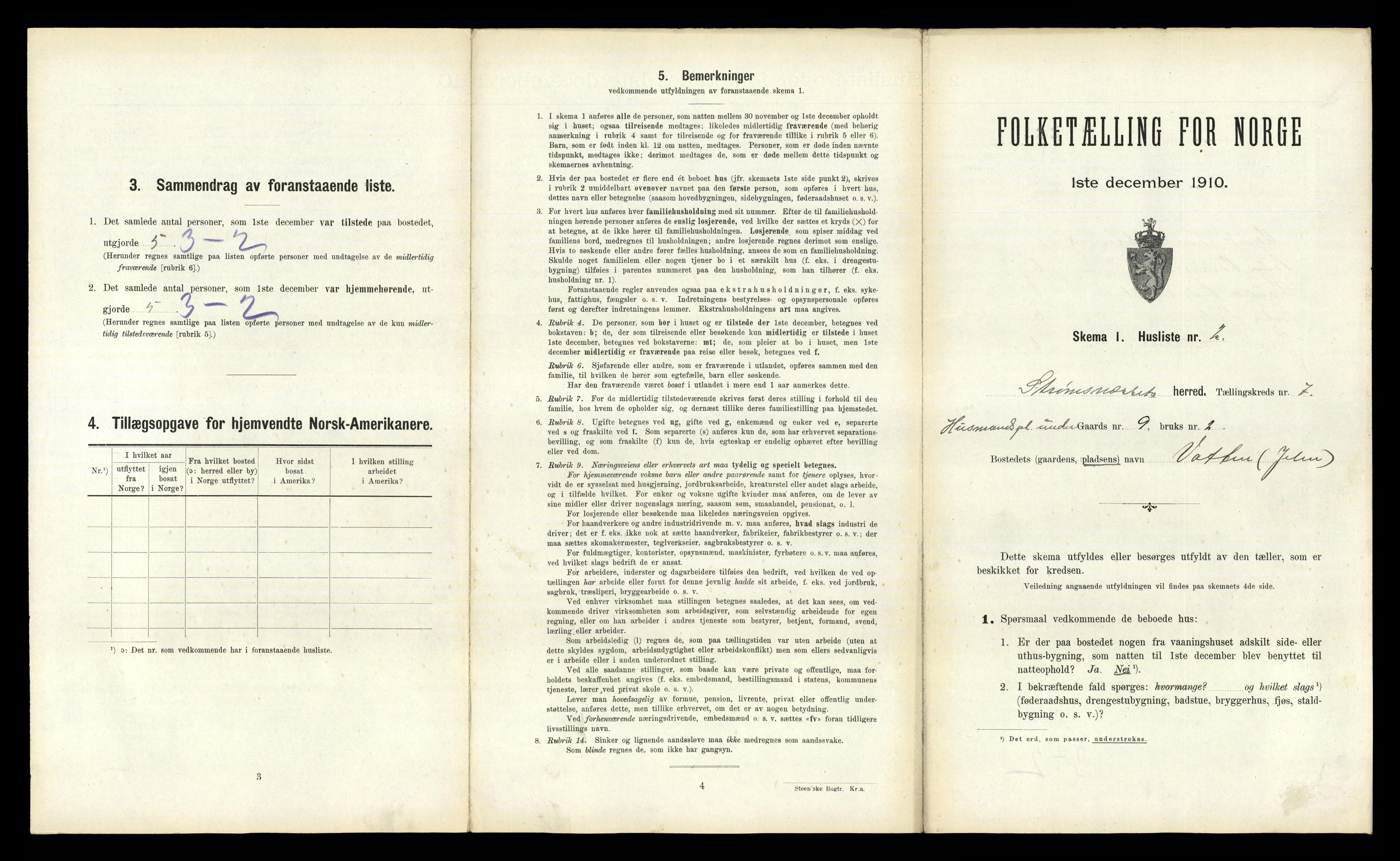 RA, Folketelling 1910 for 1559 Straumsnes herred, 1910, s. 377