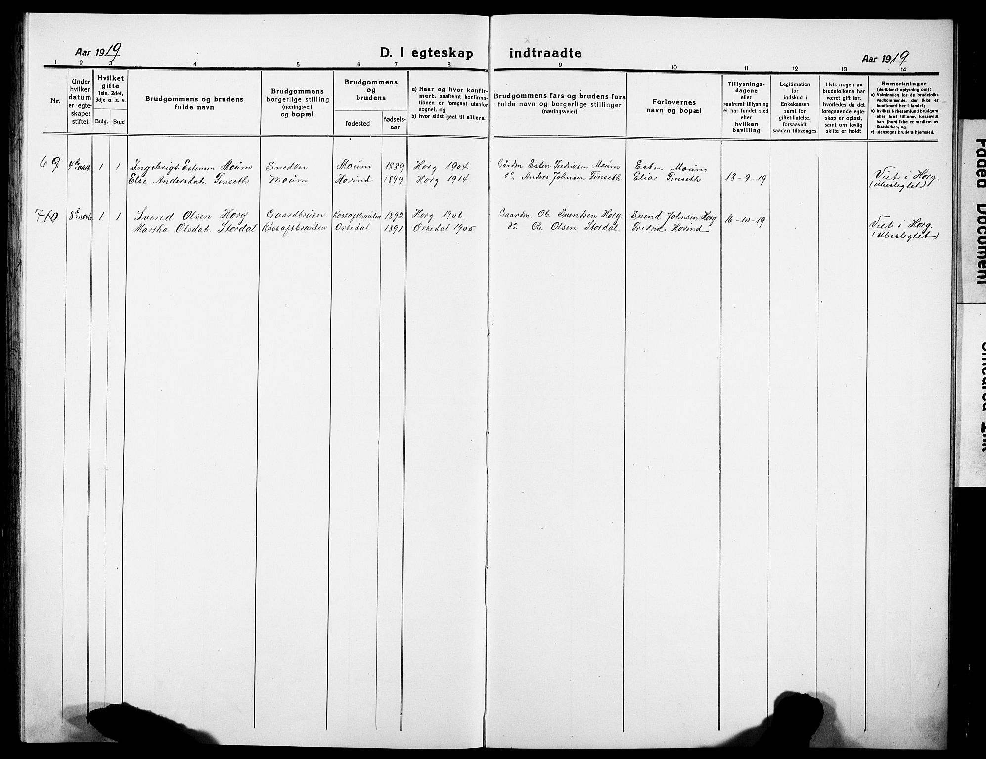 Ministerialprotokoller, klokkerbøker og fødselsregistre - Sør-Trøndelag, AV/SAT-A-1456/692/L1113: Klokkerbok nr. 692C08, 1918-1932