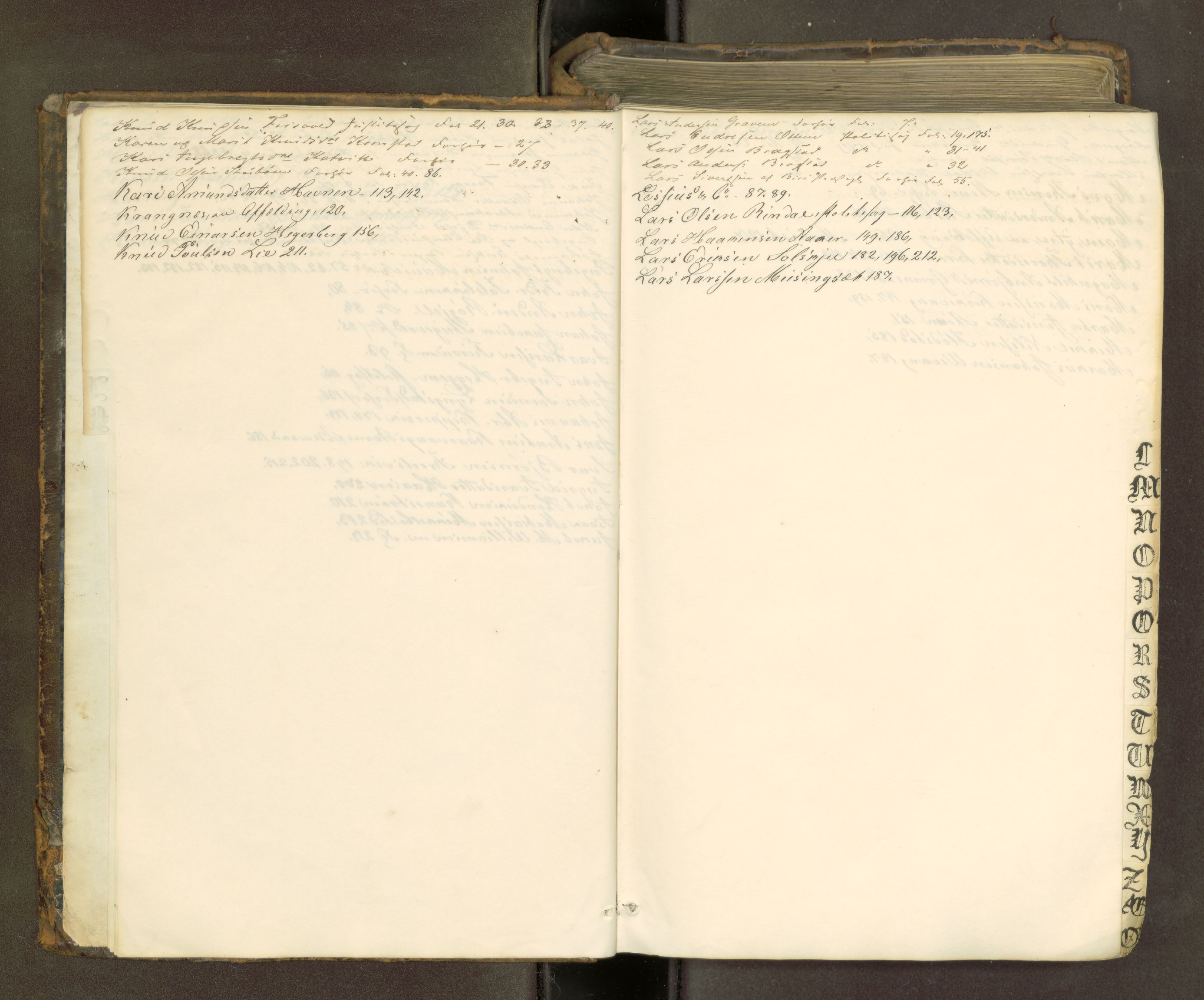 Nordmøre sorenskriveri, AV/SAT-A-4132/1/1/1B/L0004: Ekstrarettsprotokoll, 1850-1855