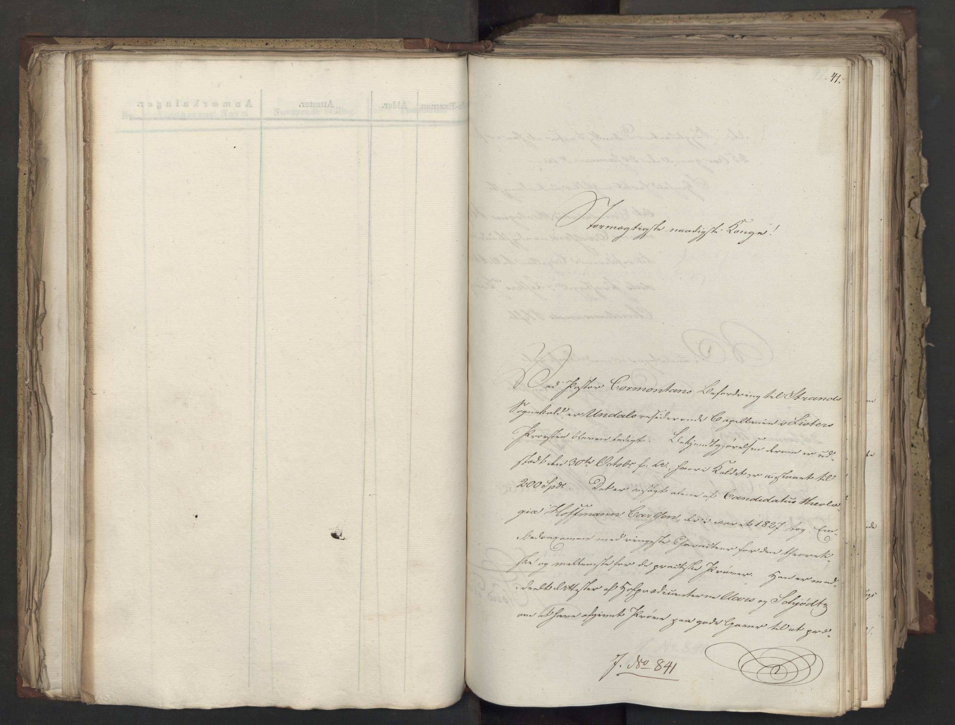 Statsrådsavdelingen i Stockholm, AV/RA-S-1003/D/Da/L0058: Regjeringsinnstillinger nr. 808-1073, 1829, s. 133