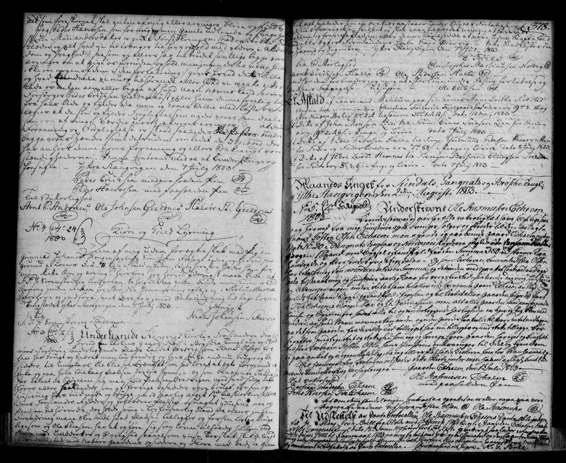 Nordmøre sorenskriveri, SAT/A-4132/1/2/2Ca/L0010: Pantebok nr. 6, 1799-1804, s. 378