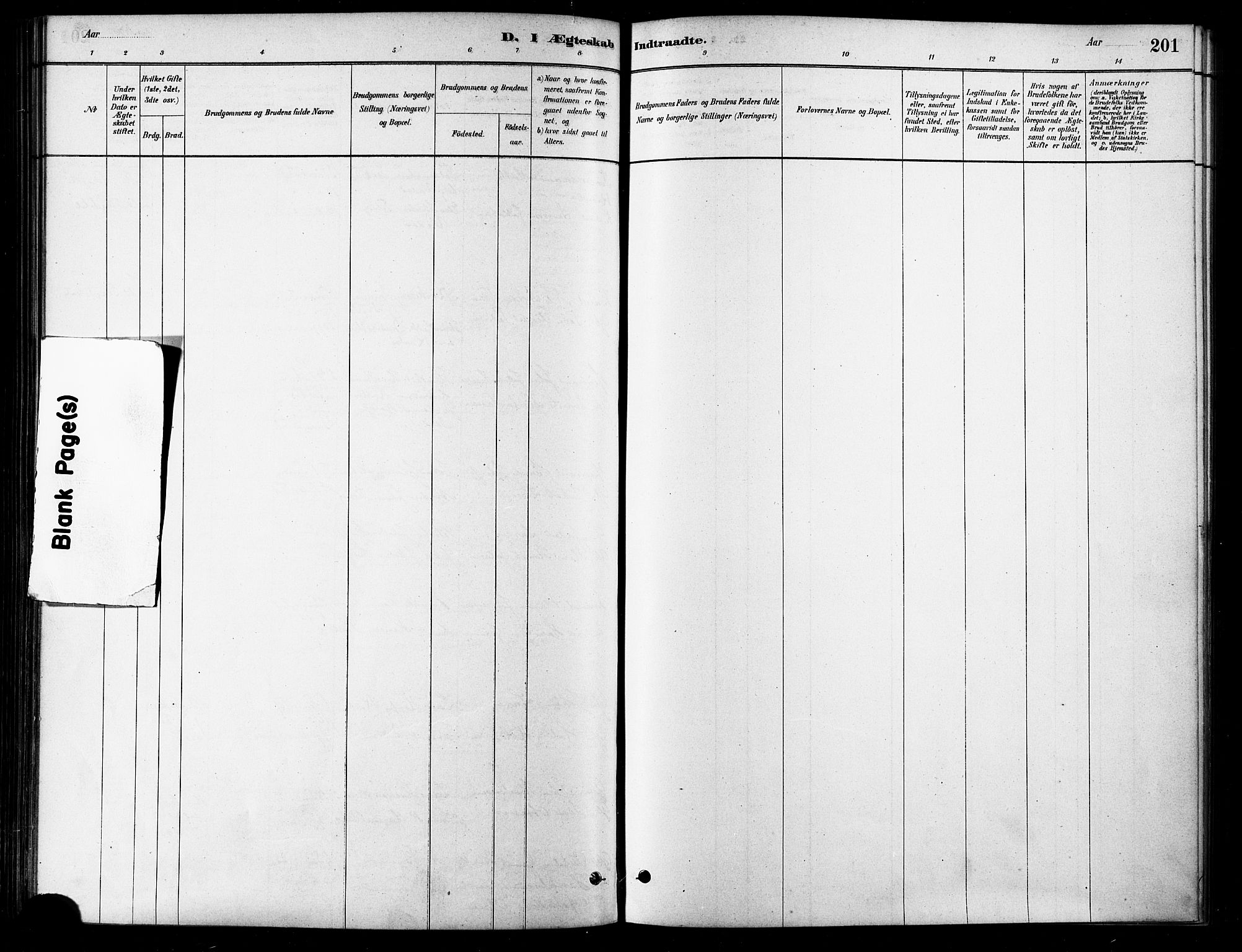 Karlsøy sokneprestembete, AV/SATØ-S-1299/H/Ha/Haa/L0006kirke: Ministerialbok nr. 6, 1879-1890, s. 201