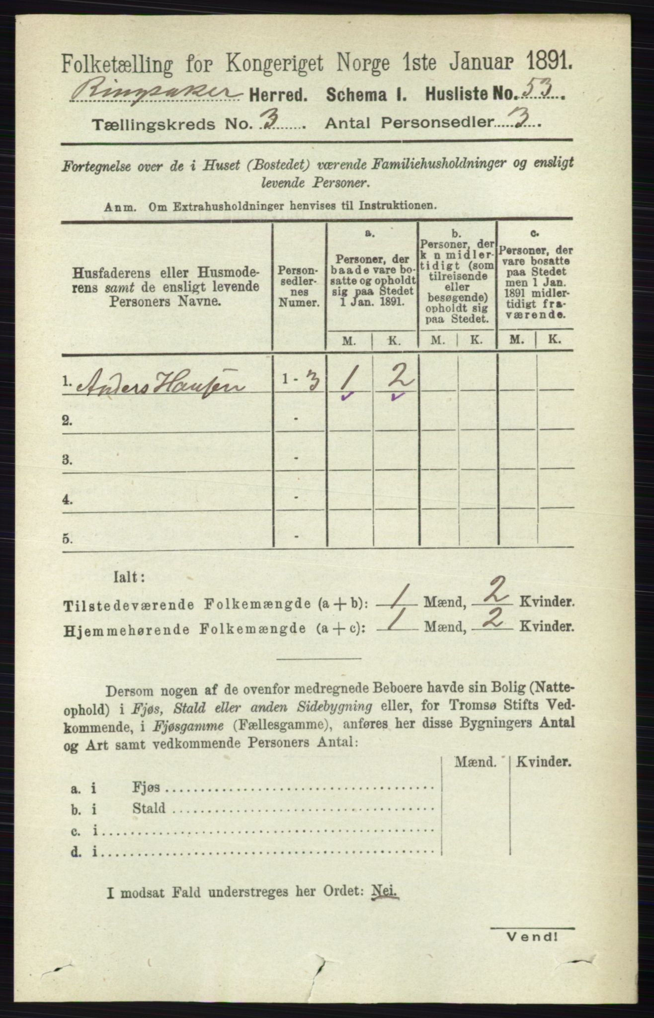 RA, Folketelling 1891 for 0412 Ringsaker herred, 1891, s. 1214
