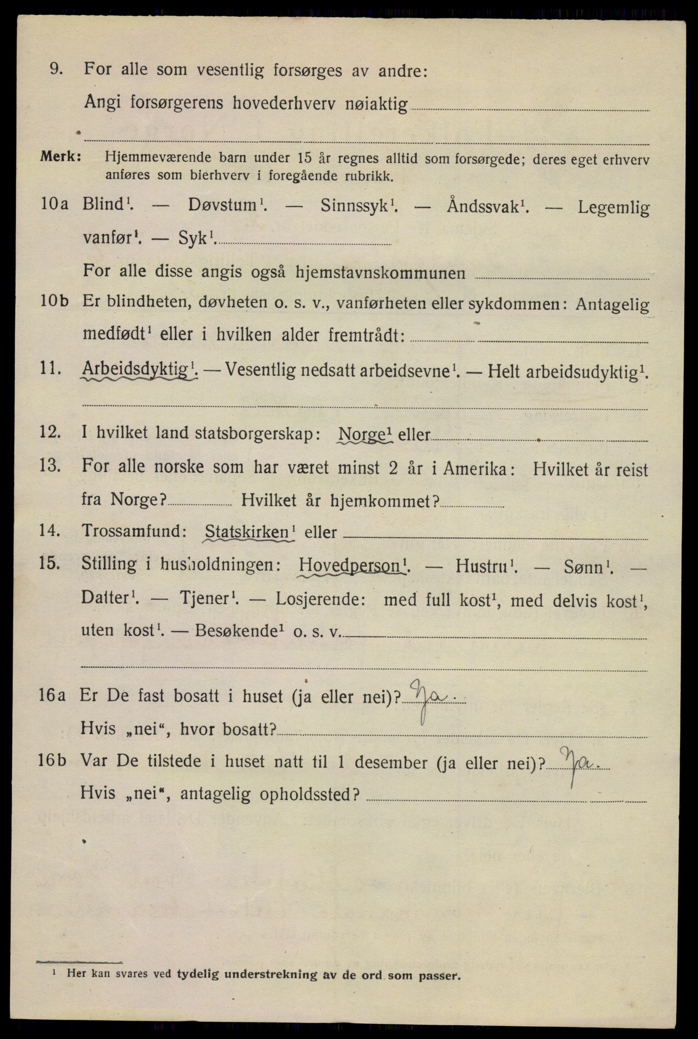 SAKO, Folketelling 1920 for 0601 Hønefoss kjøpstad, 1920, s. 6967