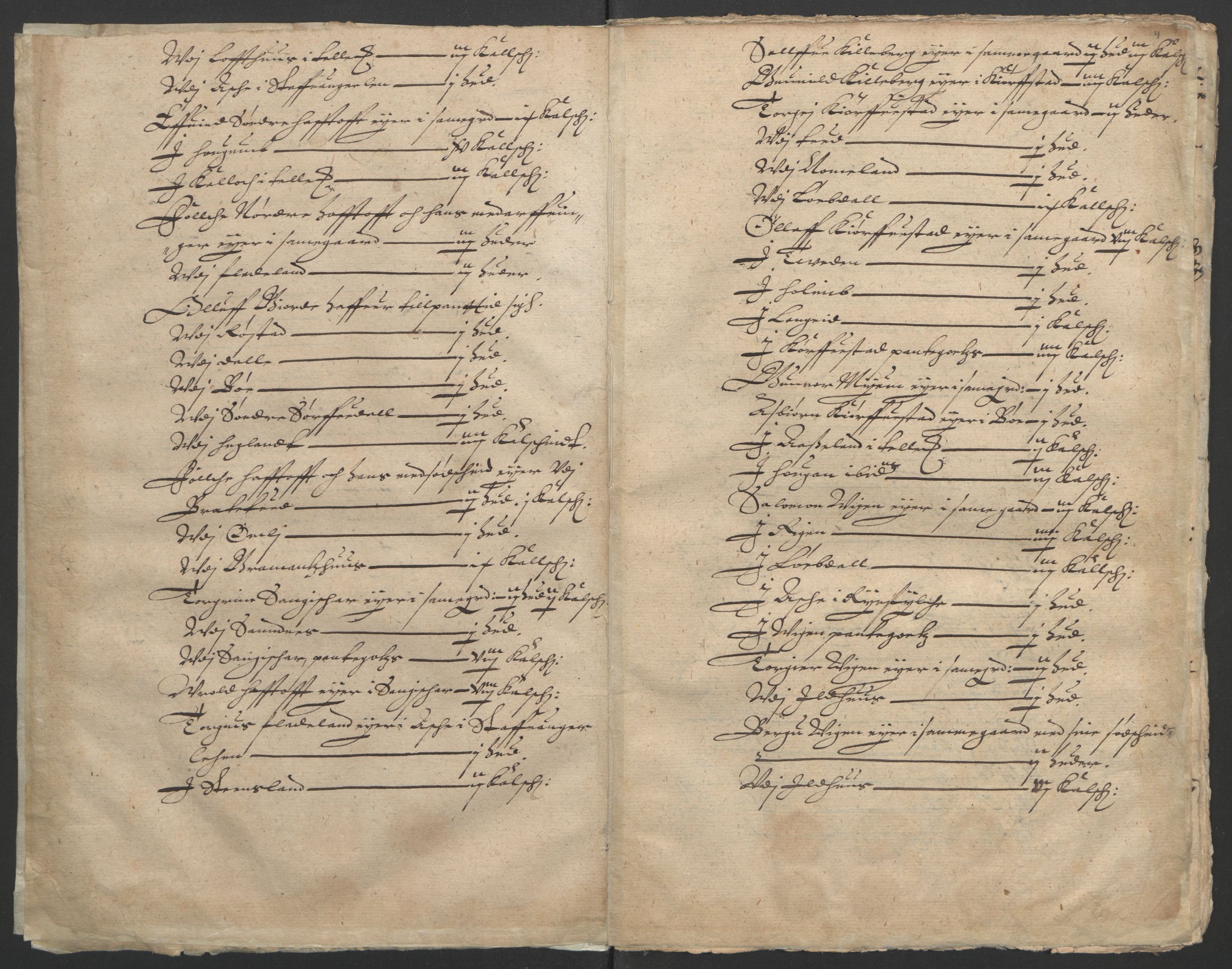 Stattholderembetet 1572-1771, AV/RA-EA-2870/Ek/L0010/0001: Jordebøker til utlikning av rosstjeneste 1624-1626: / Odelsjordebøker for Agdesiden len, 1624, s. 64
