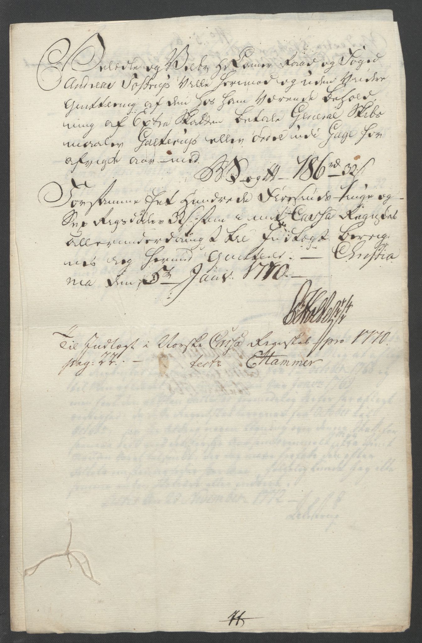 Rentekammeret inntil 1814, Reviderte regnskaper, Fogderegnskap, AV/RA-EA-4092/R45/L2704: Ekstraskatten Lista og Mandal, 1762-1768, s. 298