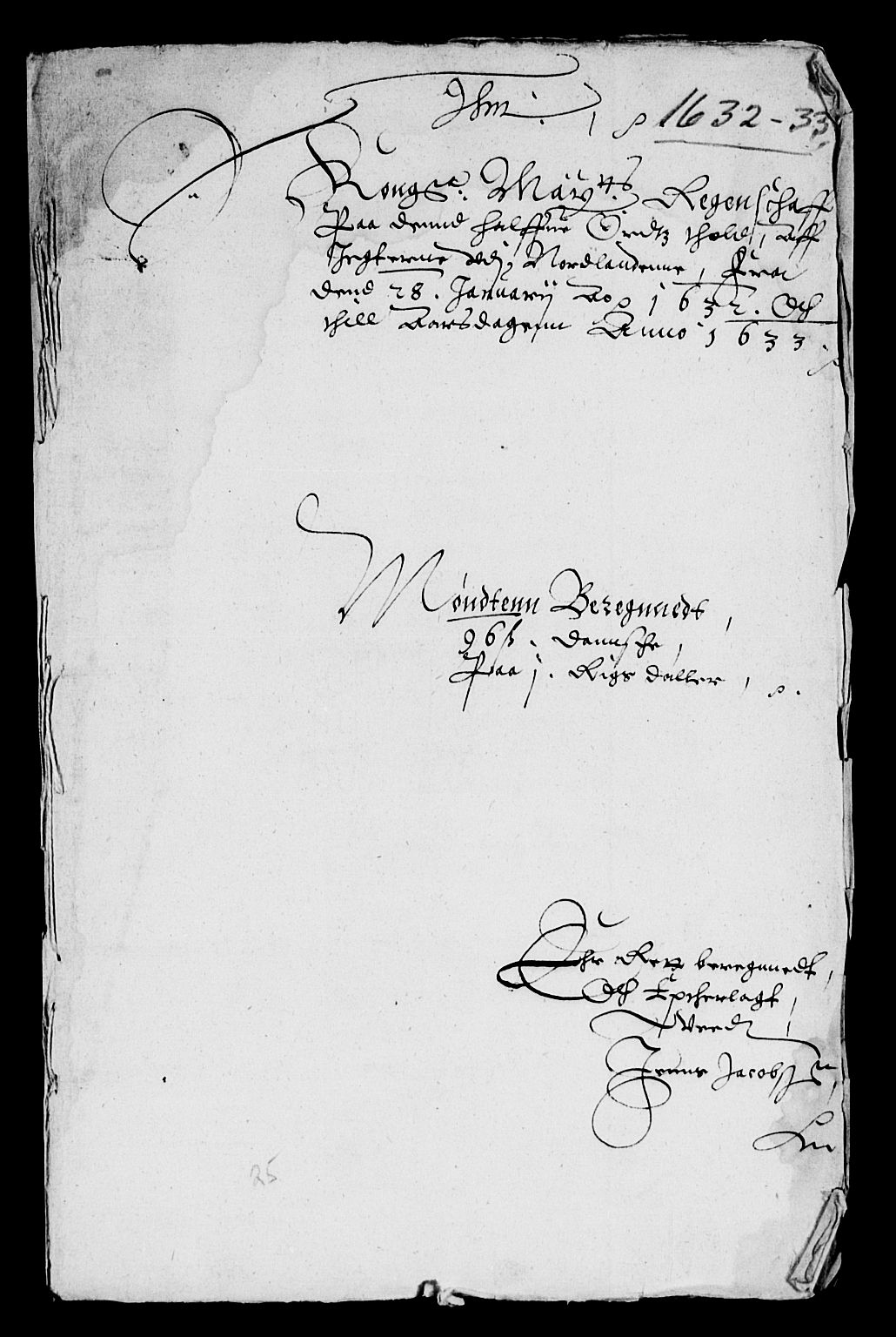 Rentekammeret inntil 1814, Reviderte regnskaper, Lensregnskaper, AV/RA-EA-5023/R/Rb/Rbz/L0025: Nordlandenes len, 1631-1635