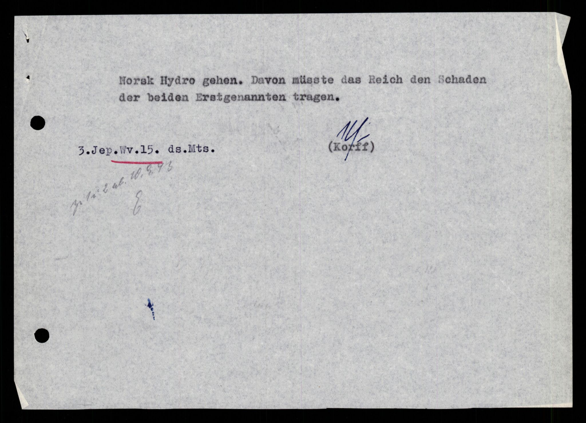 Forsvarets Overkommando. 2 kontor. Arkiv 11.4. Spredte tyske arkivsaker, AV/RA-RAFA-7031/D/Dar/Darb/L0003: Reichskommissariat - Hauptabteilung Vervaltung, 1940-1945, s. 204