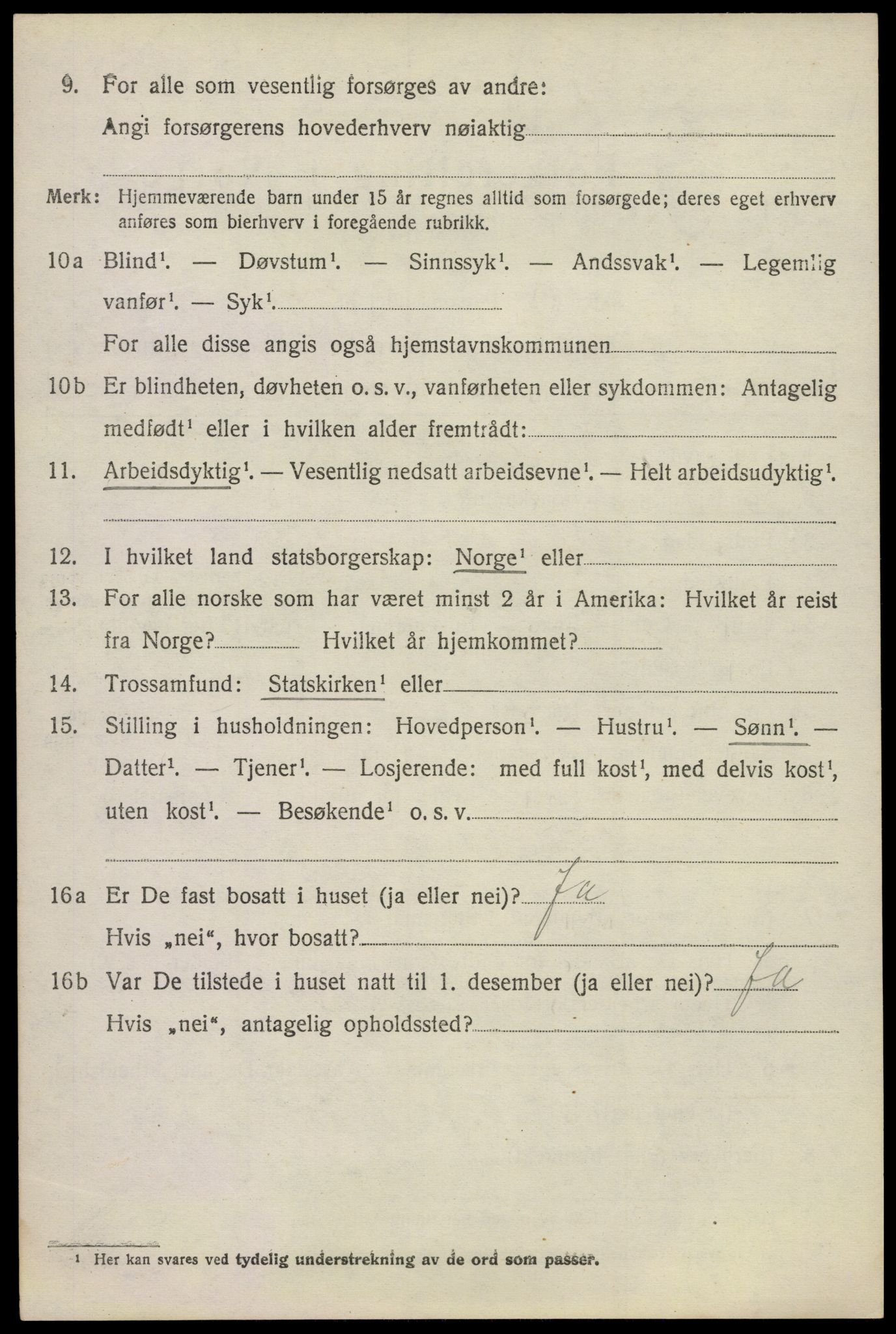 SAKO, Folketelling 1920 for 0716 Våle herred, 1920, s. 1241