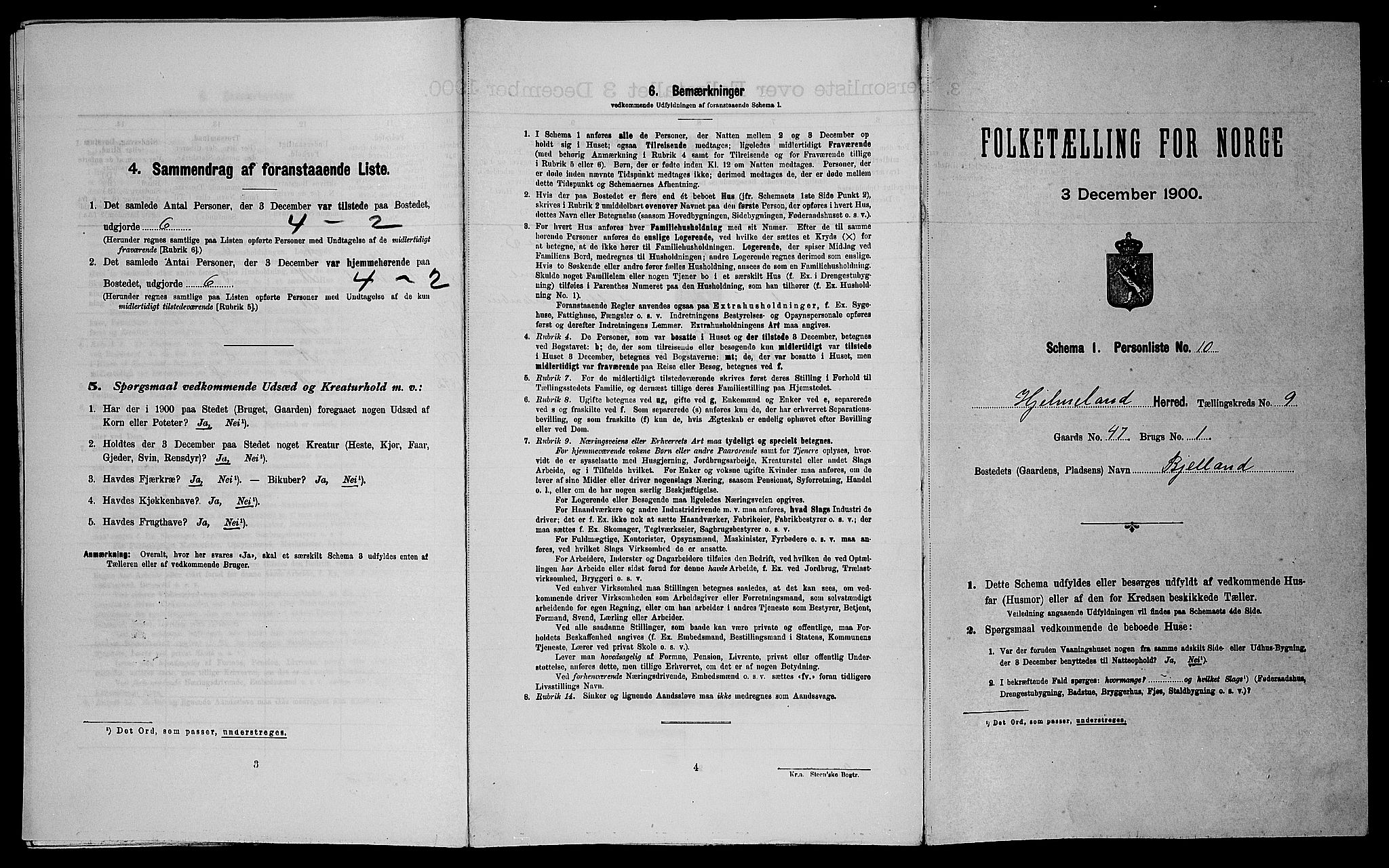 SAST, Folketelling 1900 for 1133 Hjelmeland herred, 1900, s. 515
