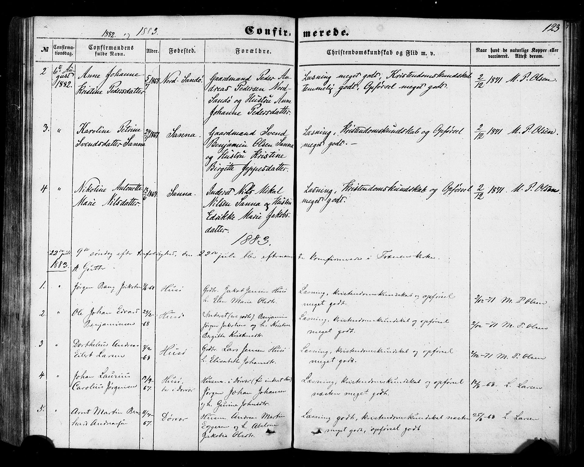 Ministerialprotokoller, klokkerbøker og fødselsregistre - Nordland, SAT/A-1459/840/L0579: Ministerialbok nr. 840A01, 1863-1887, s. 123