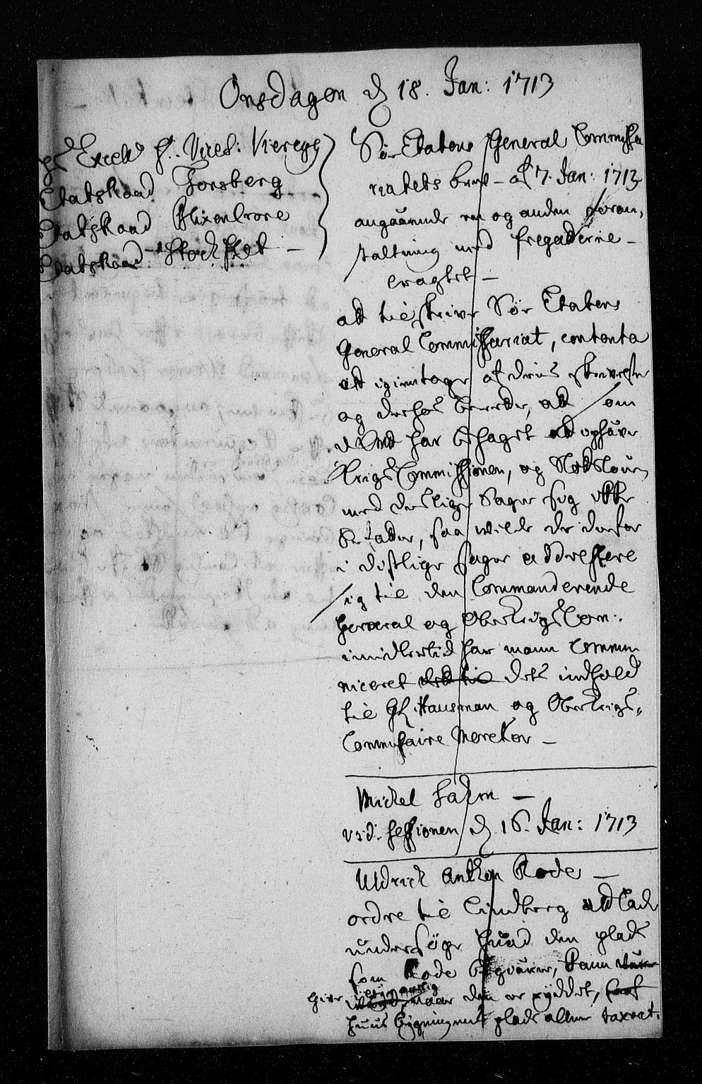 Stattholderembetet 1572-1771, AV/RA-EA-2870/Aa/L0005: Konsept til voteringsprotokoll, 1713, s. 12