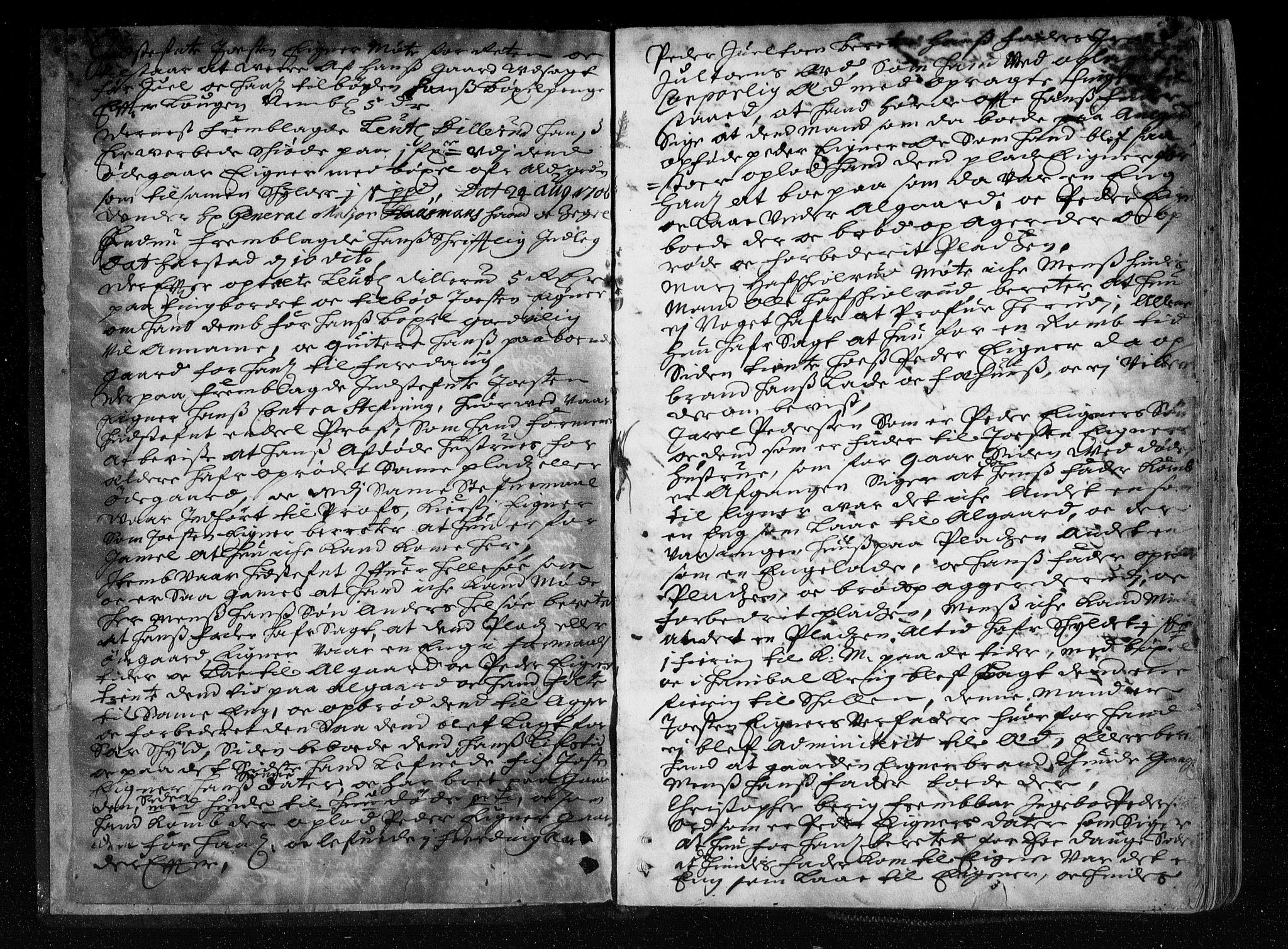 Nedre Romerike sorenskriveri, SAO/A-10469/F/Fb/L0030: Tingbok, 1707-1708, s. 1b-2a