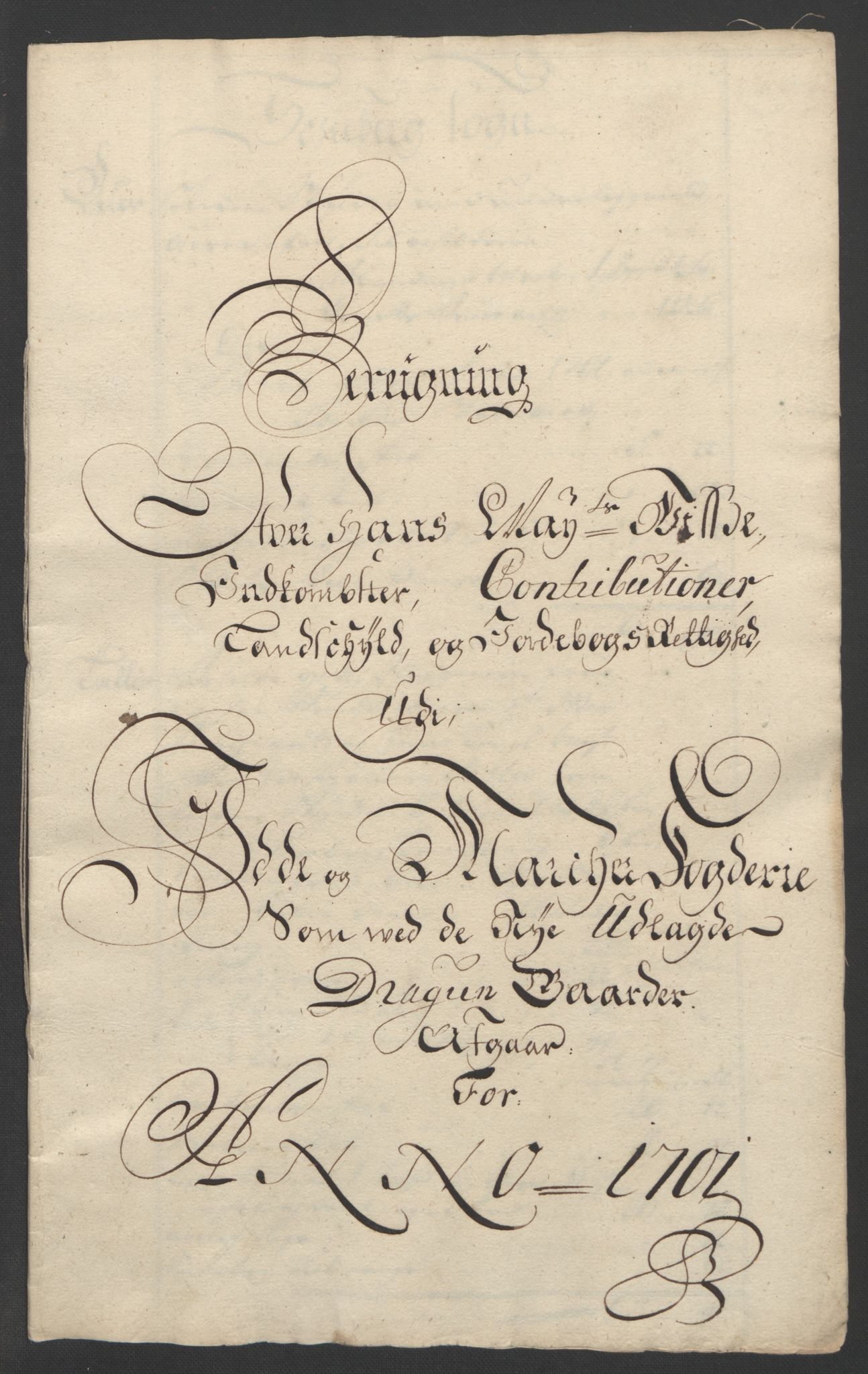 Rentekammeret inntil 1814, Reviderte regnskaper, Fogderegnskap, AV/RA-EA-4092/R01/L0015: Fogderegnskap Idd og Marker, 1700-1701, s. 297