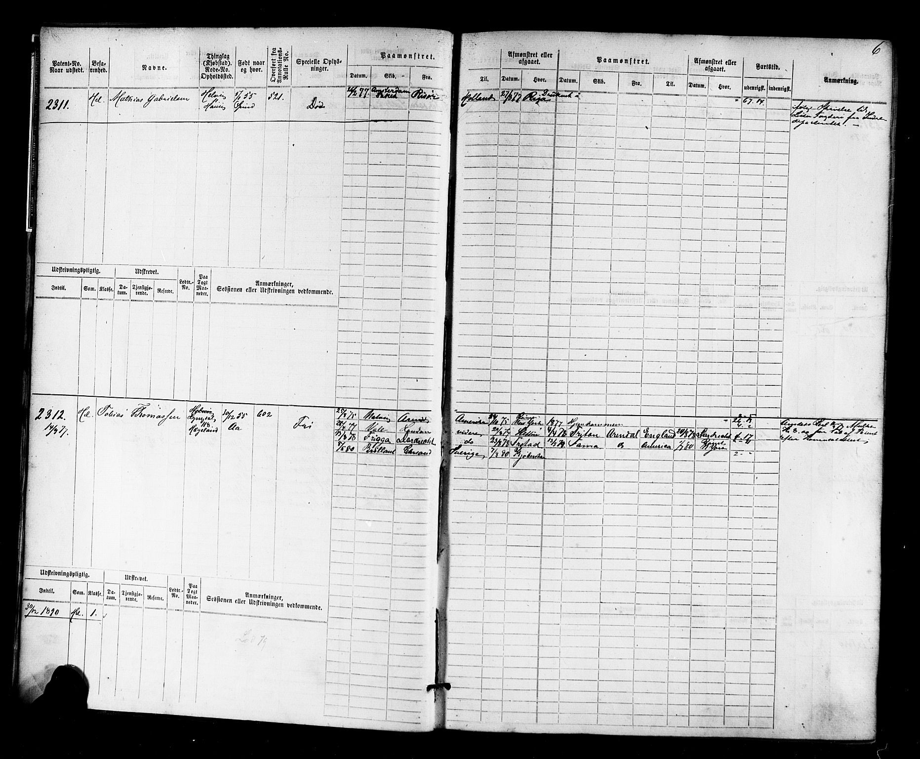 Farsund mønstringskrets, AV/SAK-2031-0017/F/Fb/L0018: Hovedrulle nr 2301-3066, Z-10, 1875-1914, s. 7