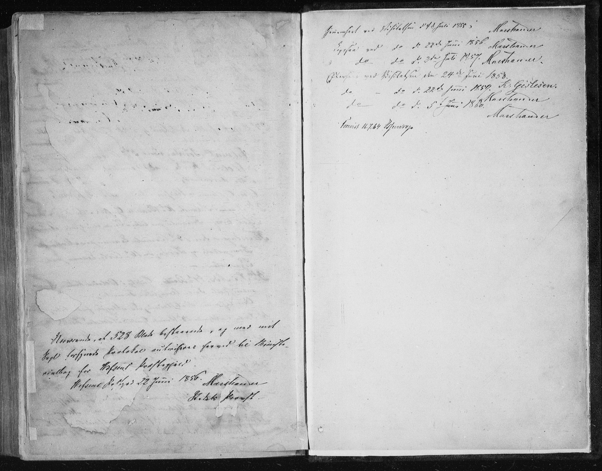 Ministerialprotokoller, klokkerbøker og fødselsregistre - Nordland, AV/SAT-A-1459/820/L0293: Ministerialbok nr. 820A14, 1855-1865