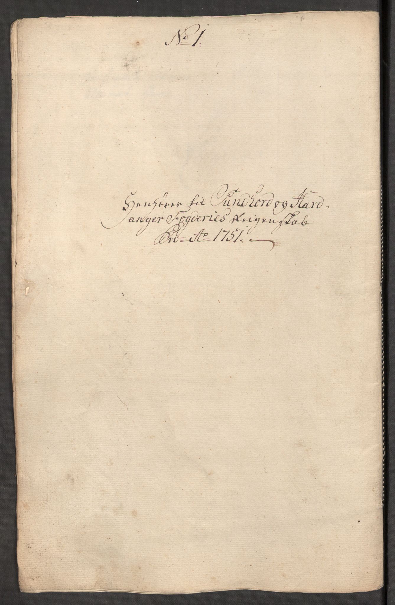 Rentekammeret inntil 1814, Reviderte regnskaper, Fogderegnskap, AV/RA-EA-4092/R48/L3056: Fogderegnskap Sunnhordland og Hardanger, 1751, s. 91