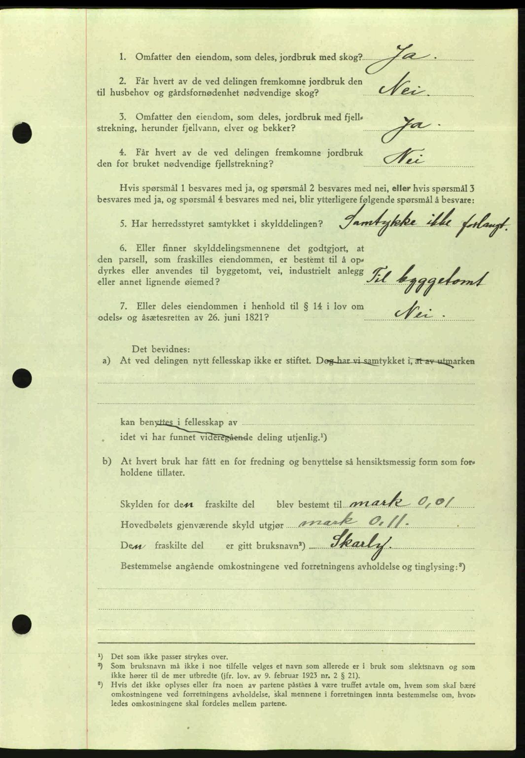 Romsdal sorenskriveri, AV/SAT-A-4149/1/2/2C: Pantebok nr. A15, 1943-1944, Dagboknr: 1915/1943