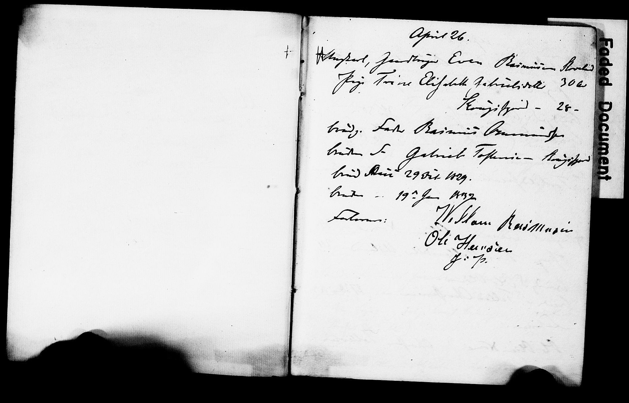 Holum sokneprestkontor, AV/SAK-1111-0022/F/Fe/L0002: Lysningsprotokoll nr. II 5 2, 1858-1875, s. 1