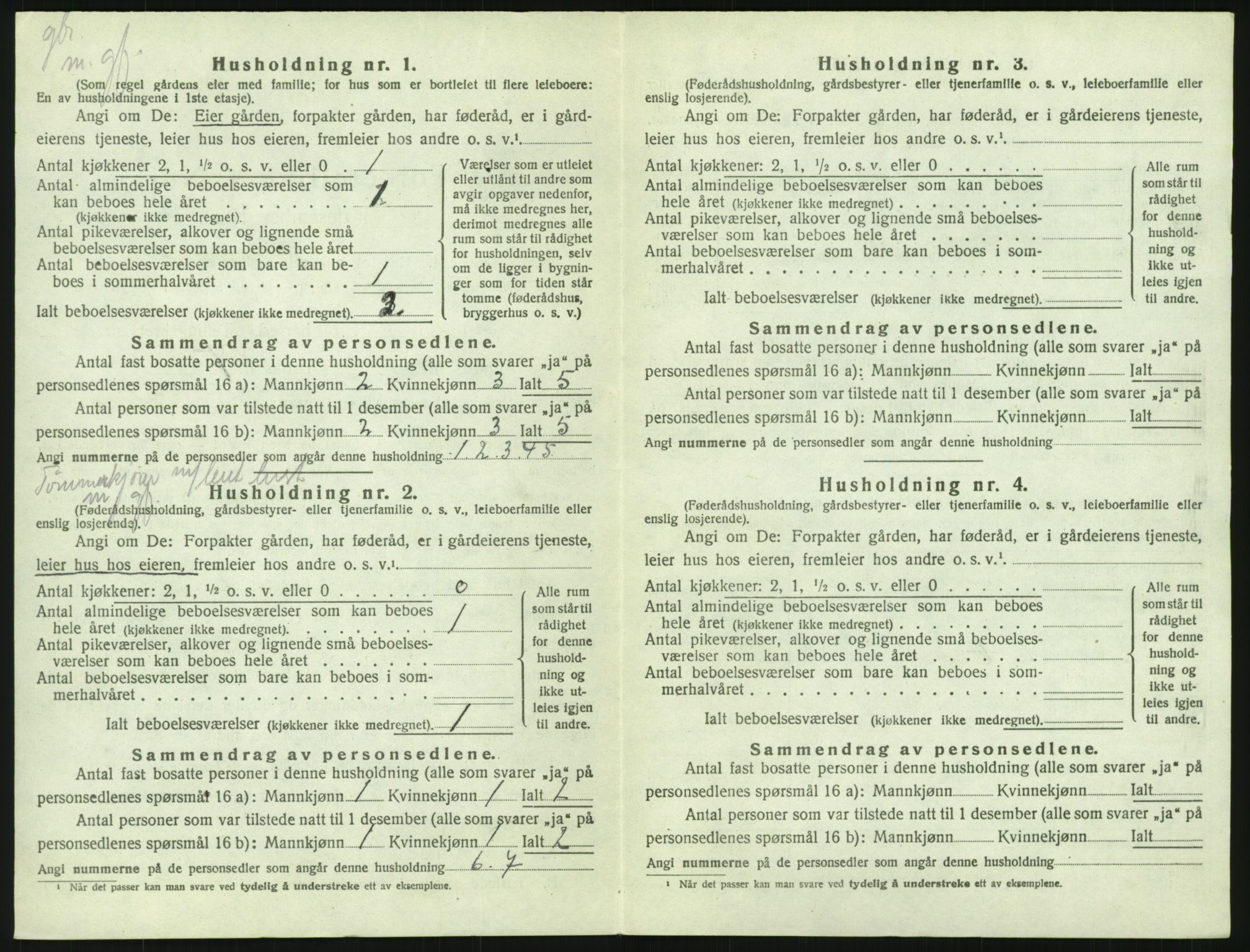 SAH, Folketelling 1920 for 0526 Snertingdal herred, 1920, s. 746