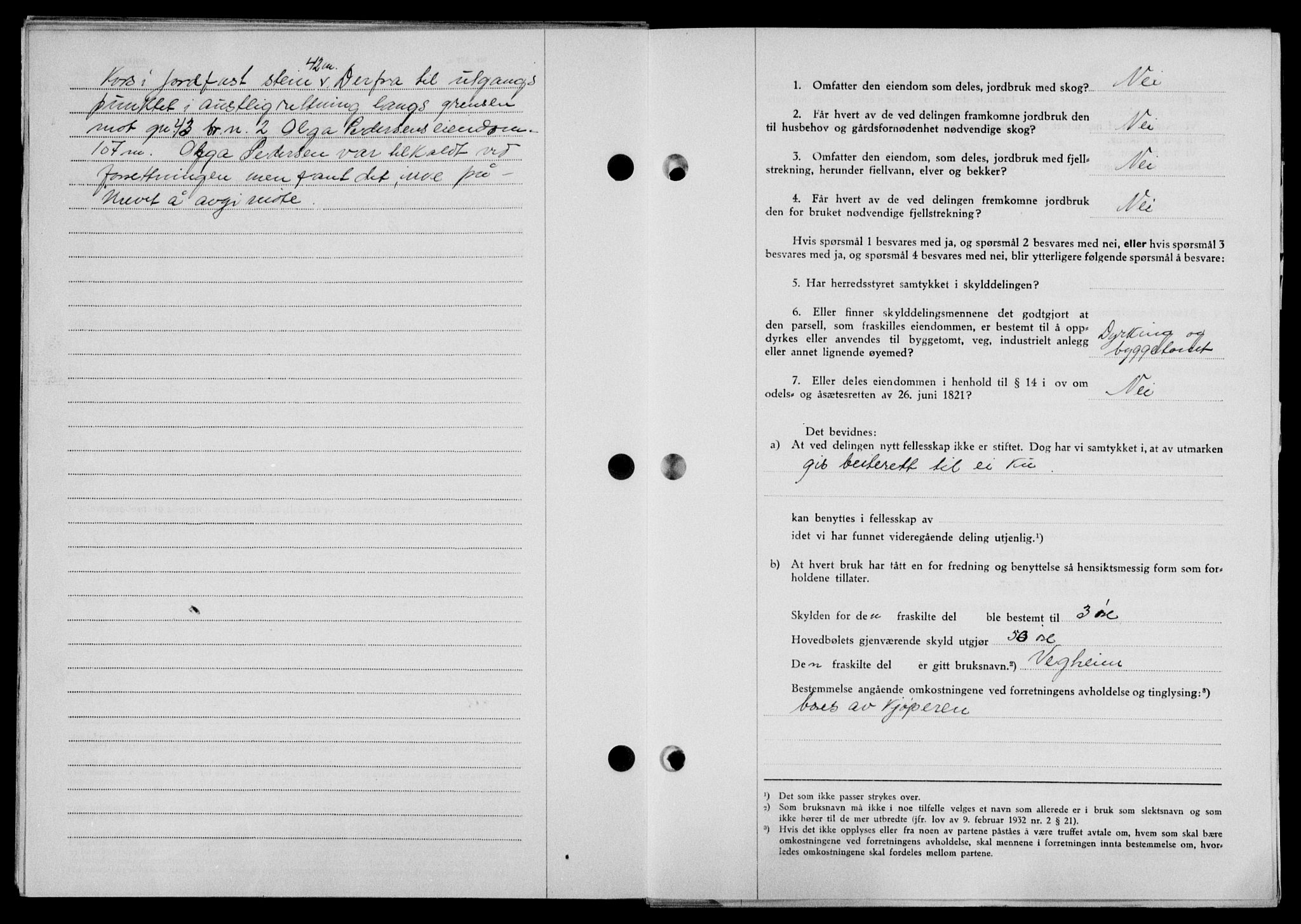 Lofoten sorenskriveri, SAT/A-0017/1/2/2C/L0018a: Pantebok nr. 18a, 1948-1948, Dagboknr: 1247/1948