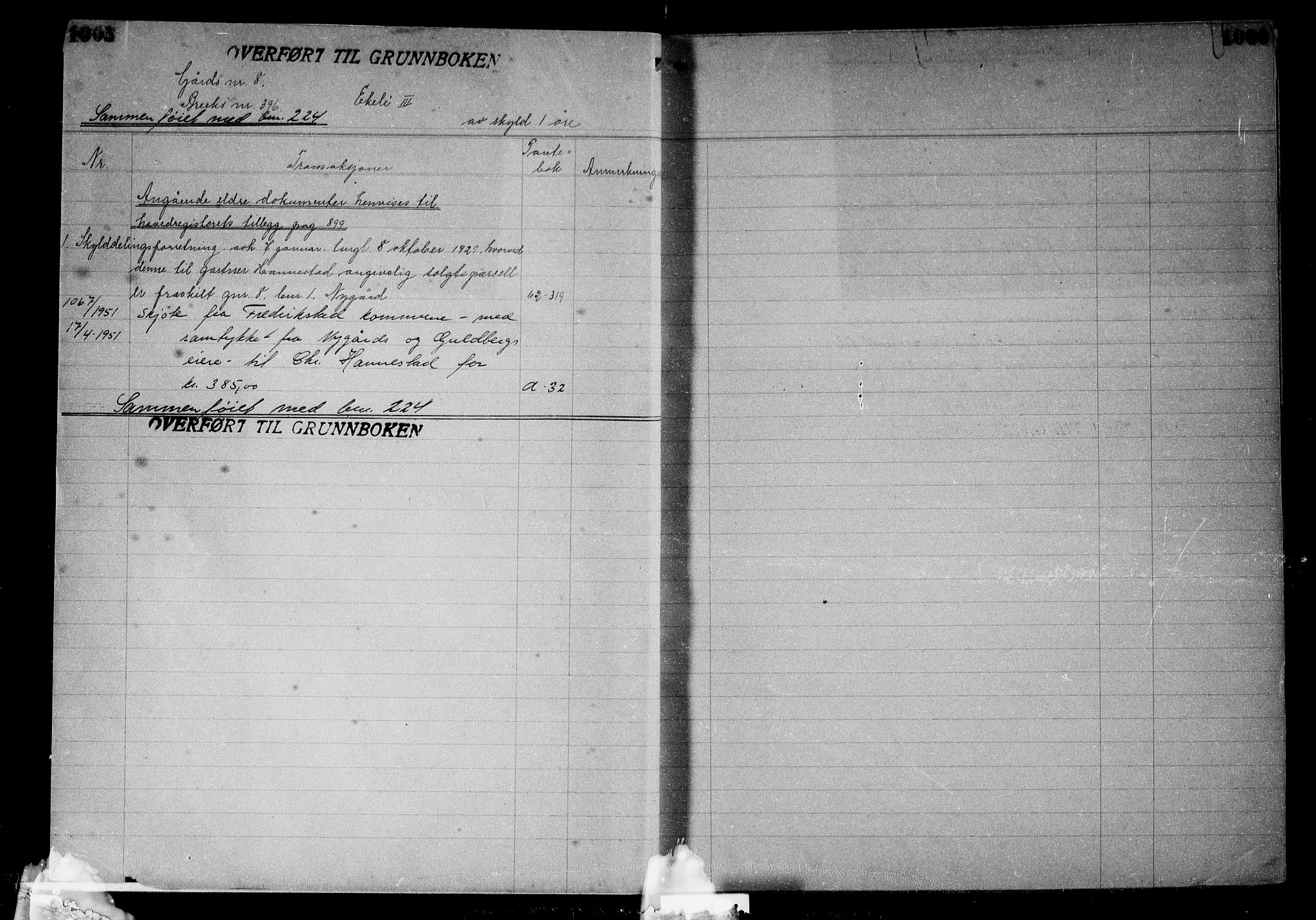Onsøy sorenskriveri, AV/SAO-A-10474/G/Gb/Gba/L0004: Panteregister nr. I A-4, 1928, s. 1005-1006