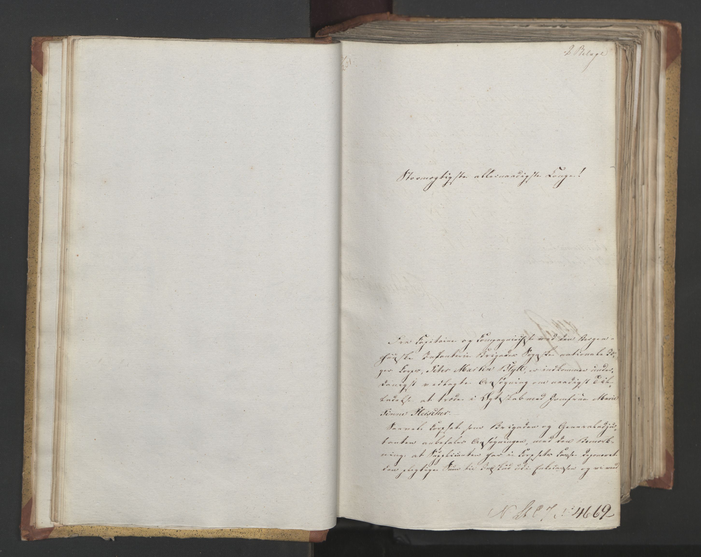 Statsrådsavdelingen i Stockholm, AV/RA-S-1003/D/Da/L0024: Regjeringsinnstillinger nr. 4663-4873, 1820, s. 26