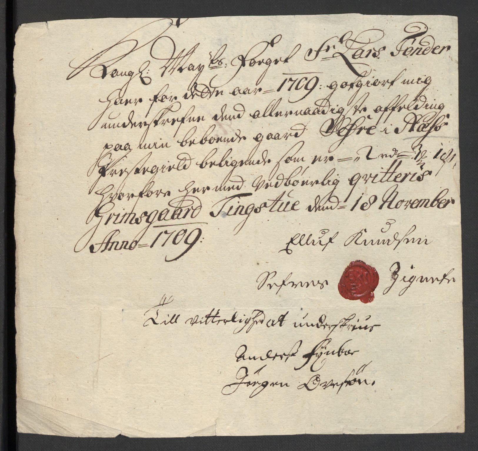 Rentekammeret inntil 1814, Reviderte regnskaper, Fogderegnskap, RA/EA-4092/R23/L1468: Fogderegnskap Ringerike og Hallingdal, 1709-1710, s. 194