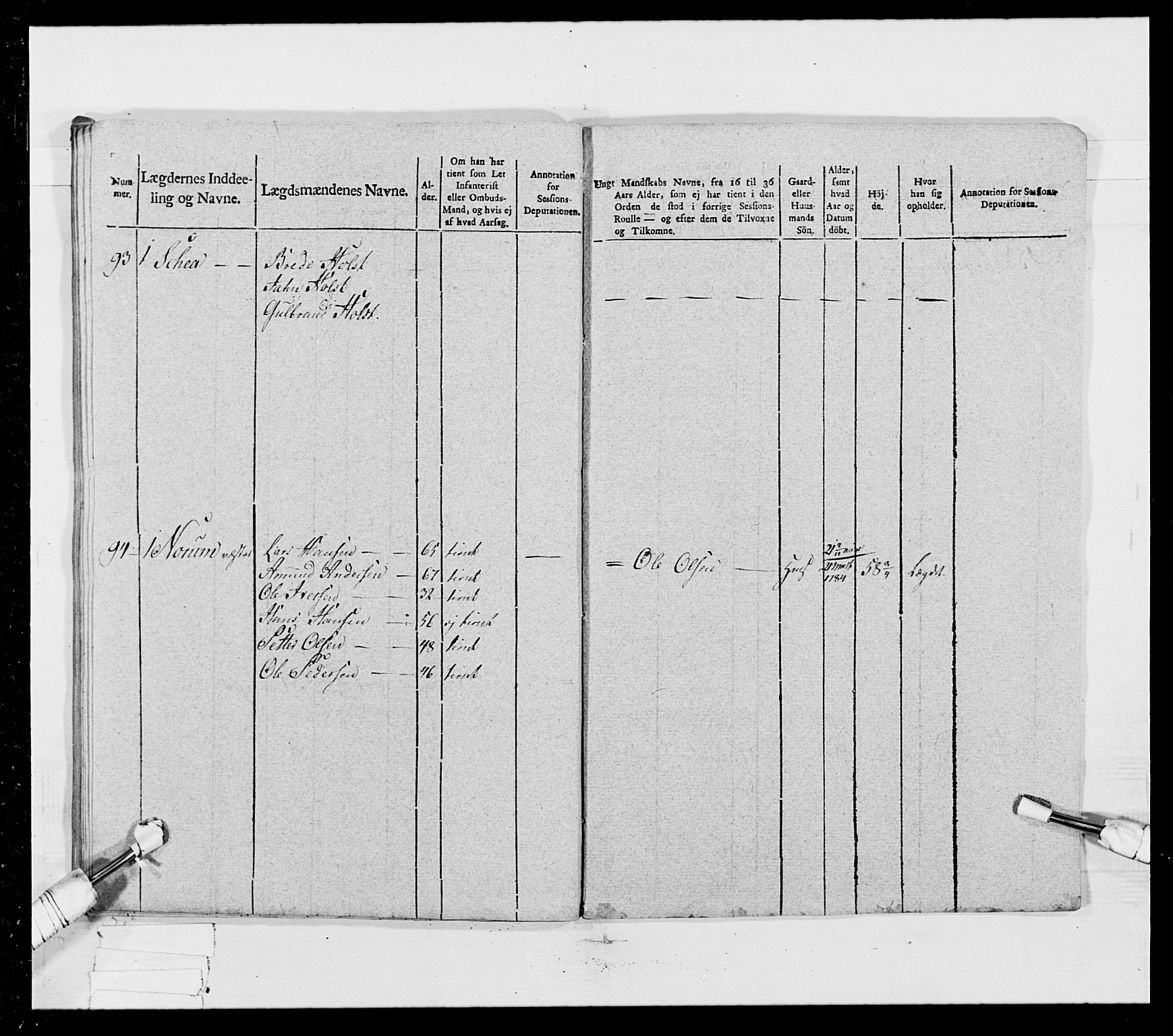 Generalitets- og kommissariatskollegiet, Det kongelige norske kommissariatskollegium, AV/RA-EA-5420/E/Eh/L0023: Norske jegerkorps, 1805, s. 183