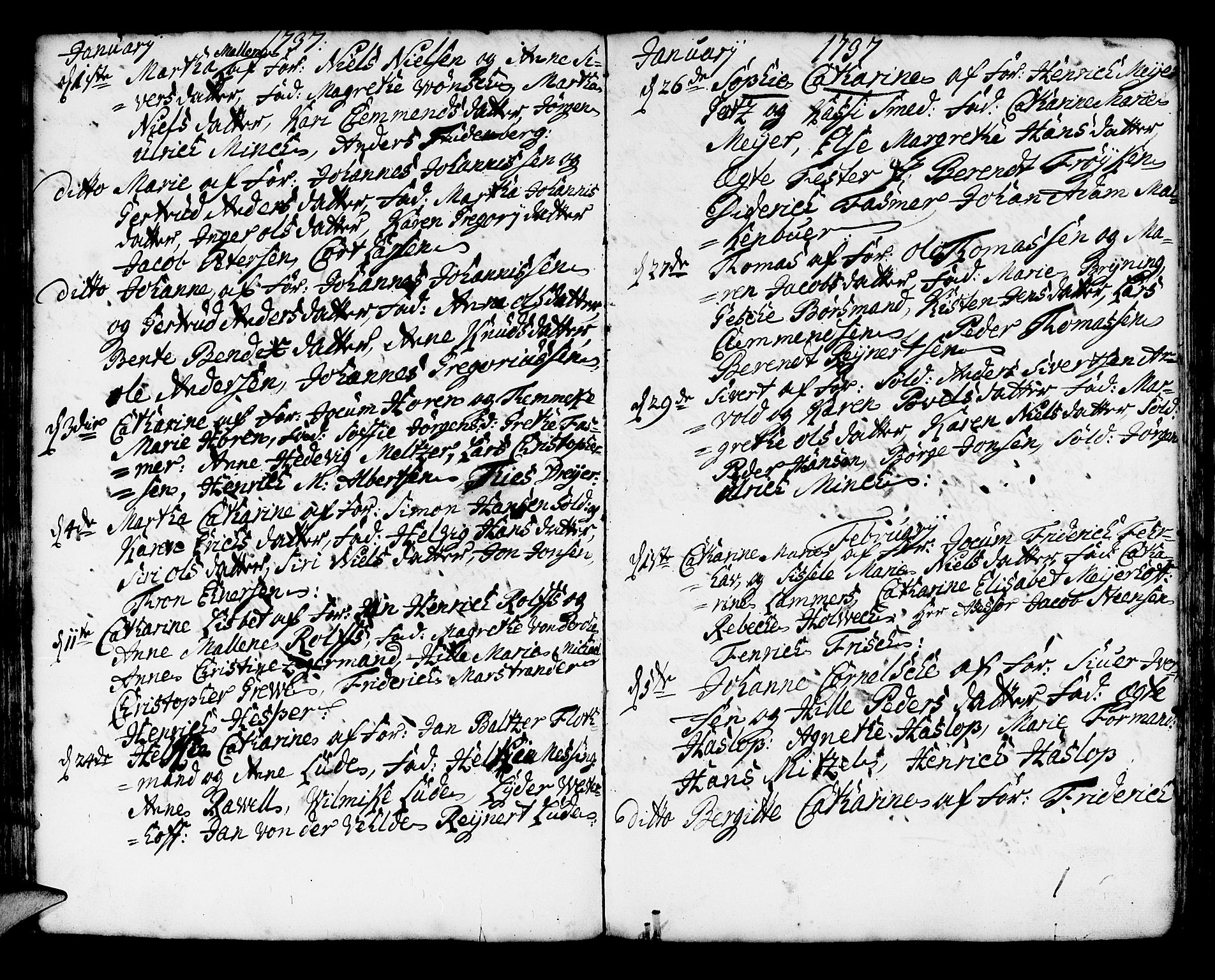 Korskirken sokneprestembete, SAB/A-76101/H/Haa/L0004: Ministerialbok nr. A 4, 1720-1750, s. 173