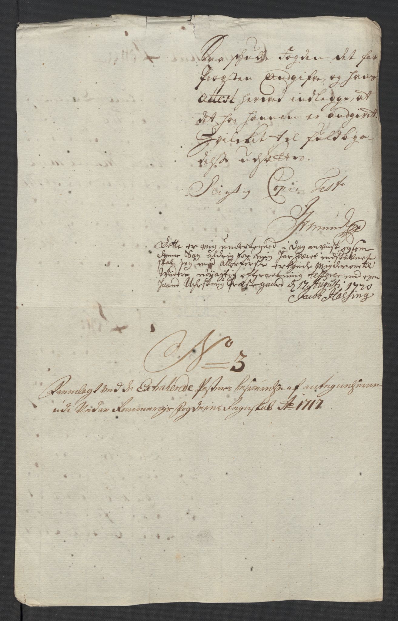 Rentekammeret inntil 1814, Reviderte regnskaper, Fogderegnskap, AV/RA-EA-4092/R11/L0599: Fogderegnskap Nedre Romerike, 1717, s. 370