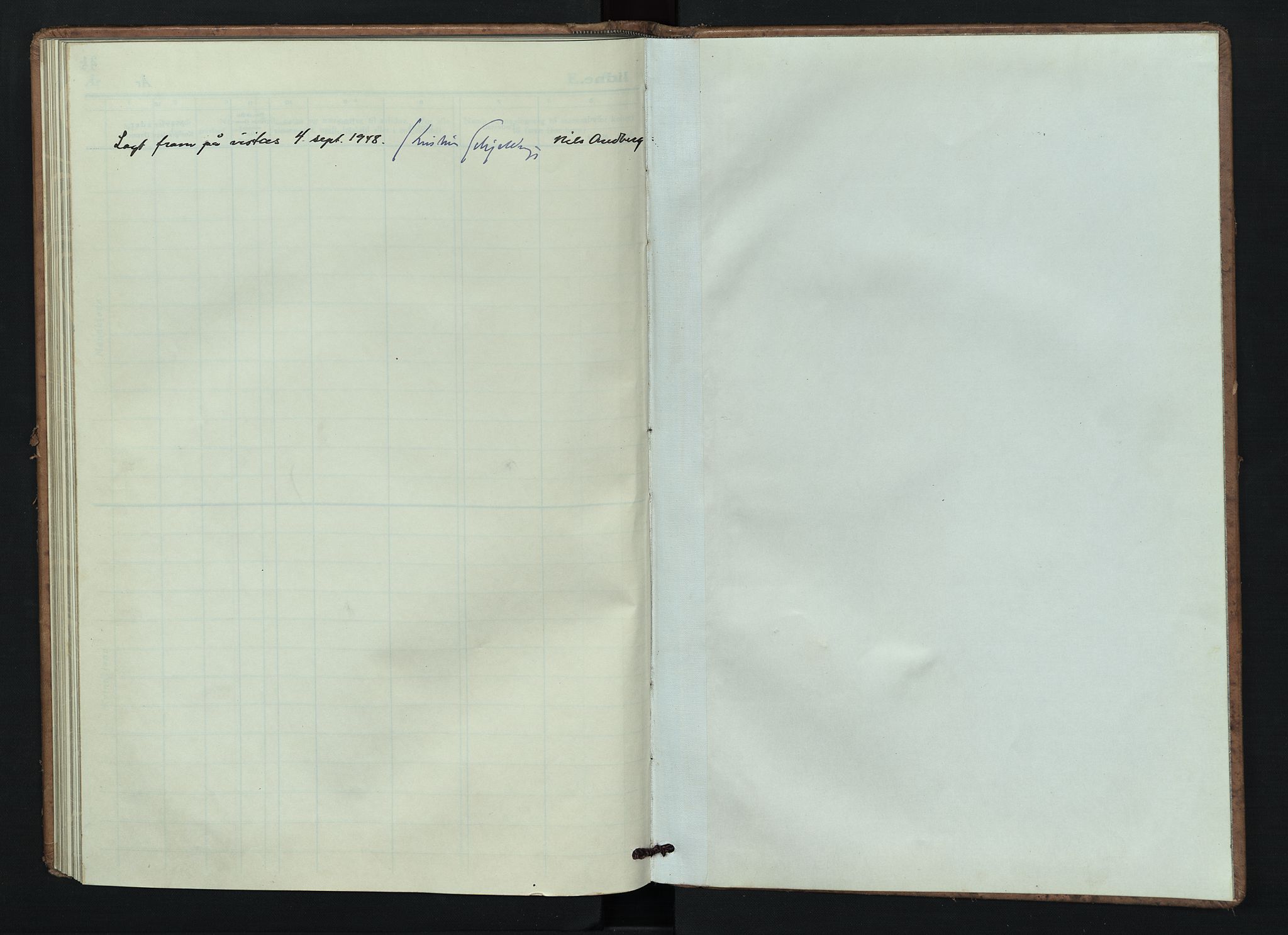Lom prestekontor, AV/SAH-PREST-070/L/L0009: Klokkerbok nr. 9, 1939-1947