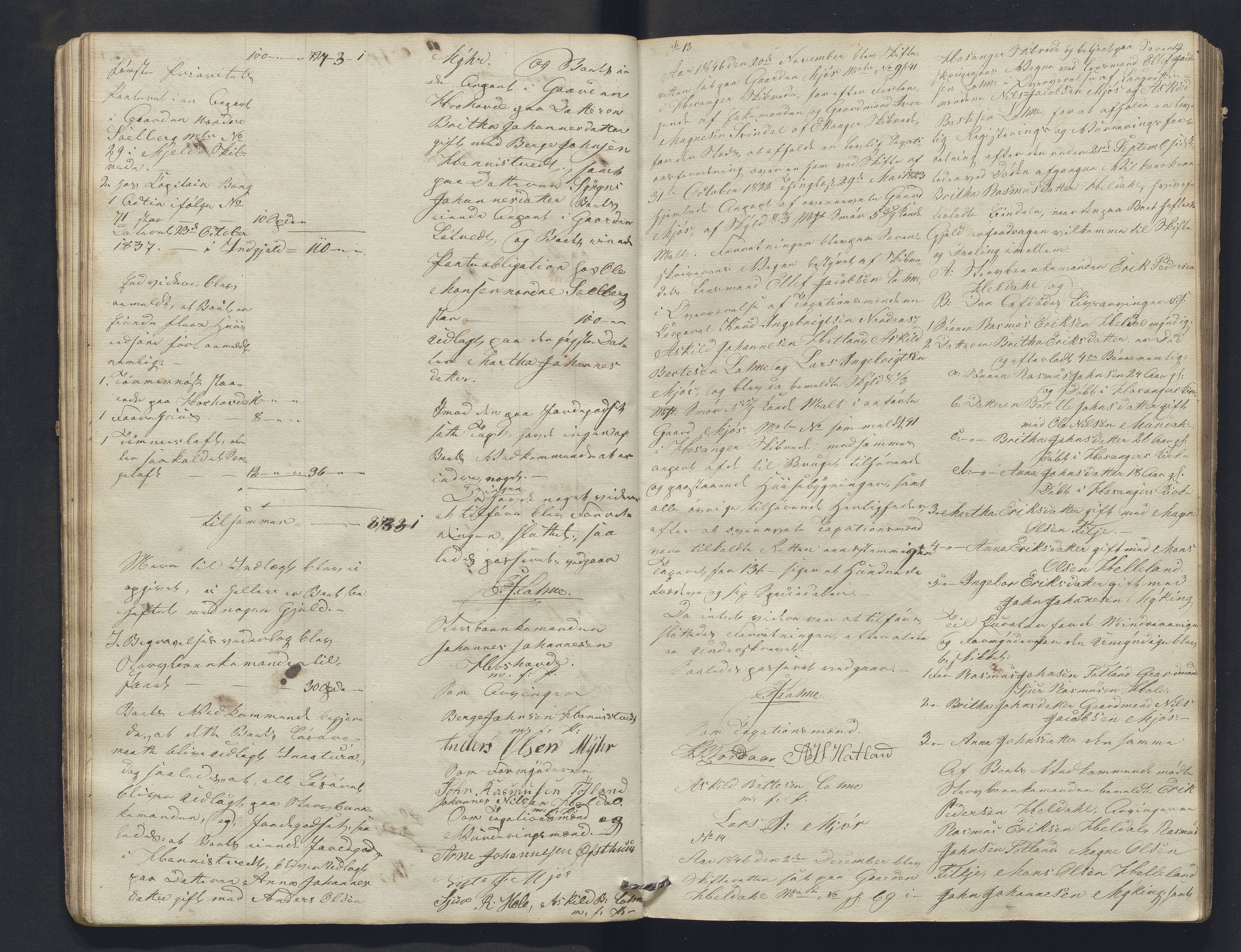 Nordhordland sorenskrivar, SAB/A-2901/1/H/Hb/L0013: Registreringsprotokollar, 1846-1852, s. 19